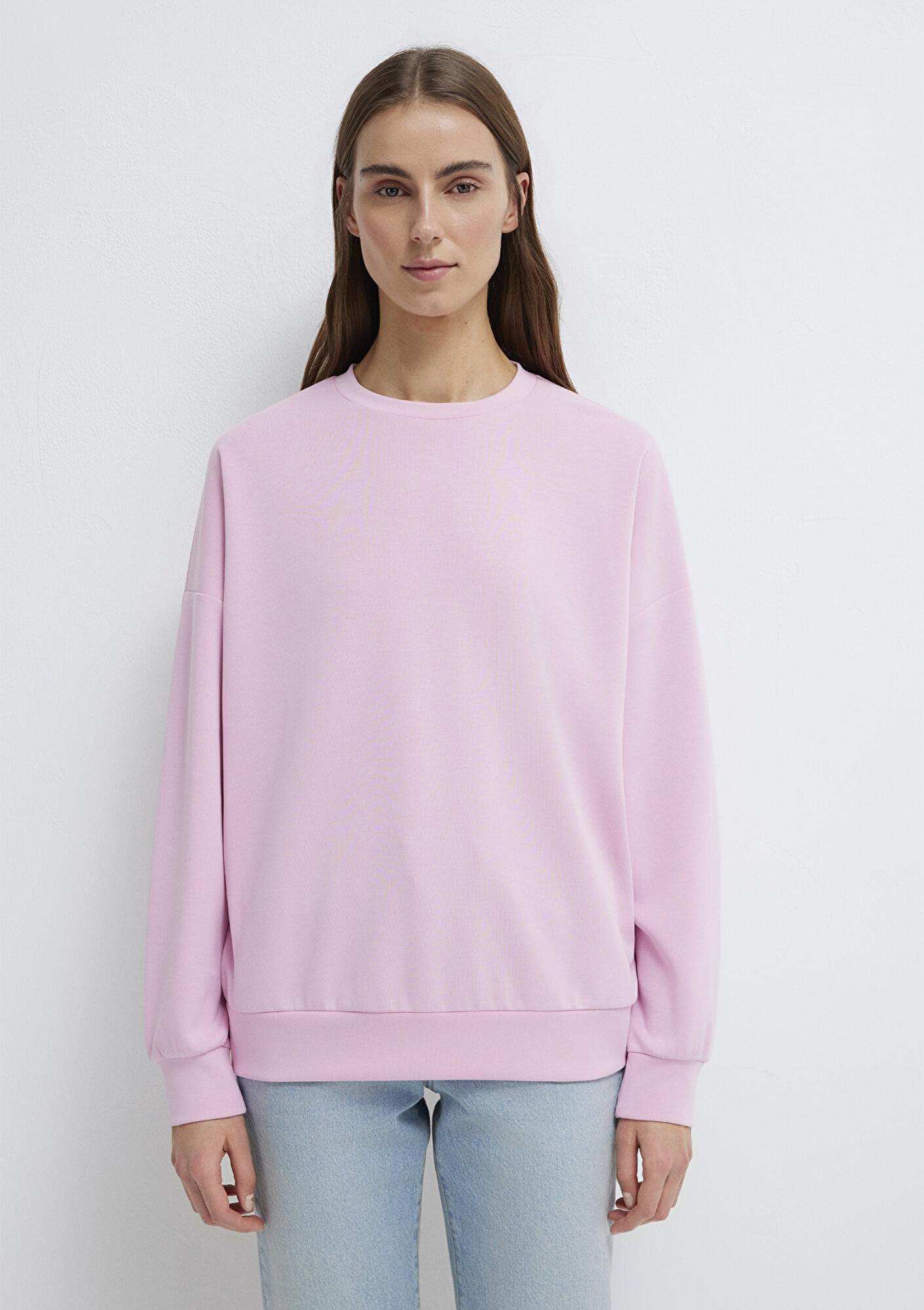 Mavi Lux Touch (TENCEL™) Model Pembe Sweatshirt 168837-71117