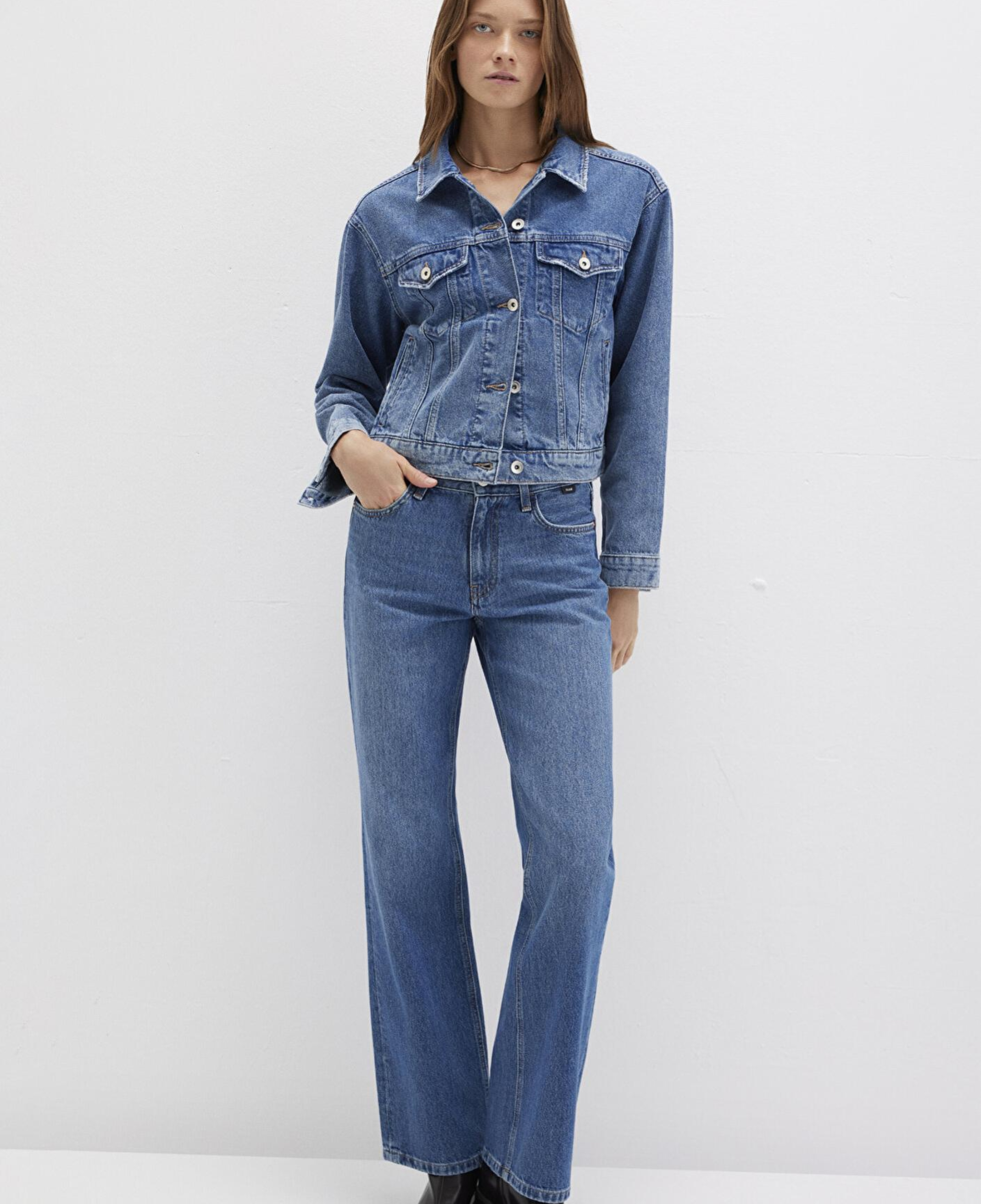 Mavi Megi Mavi Premium Indigo Mavisi Jean Ceket 1110389-89162