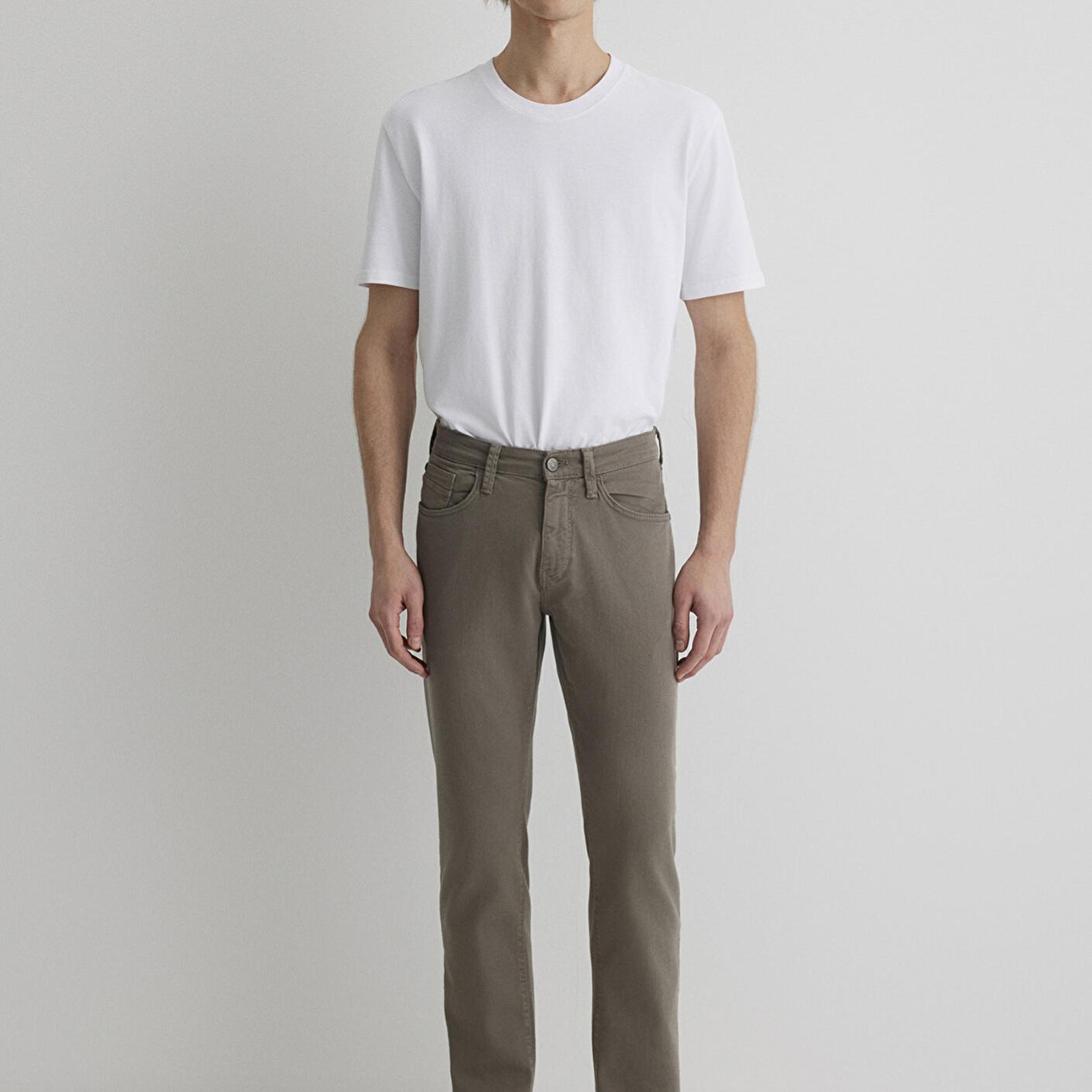 Mavi Marcus Puslu Zeytin Yeşili Comfort Gabardin Pantolon 0035188050