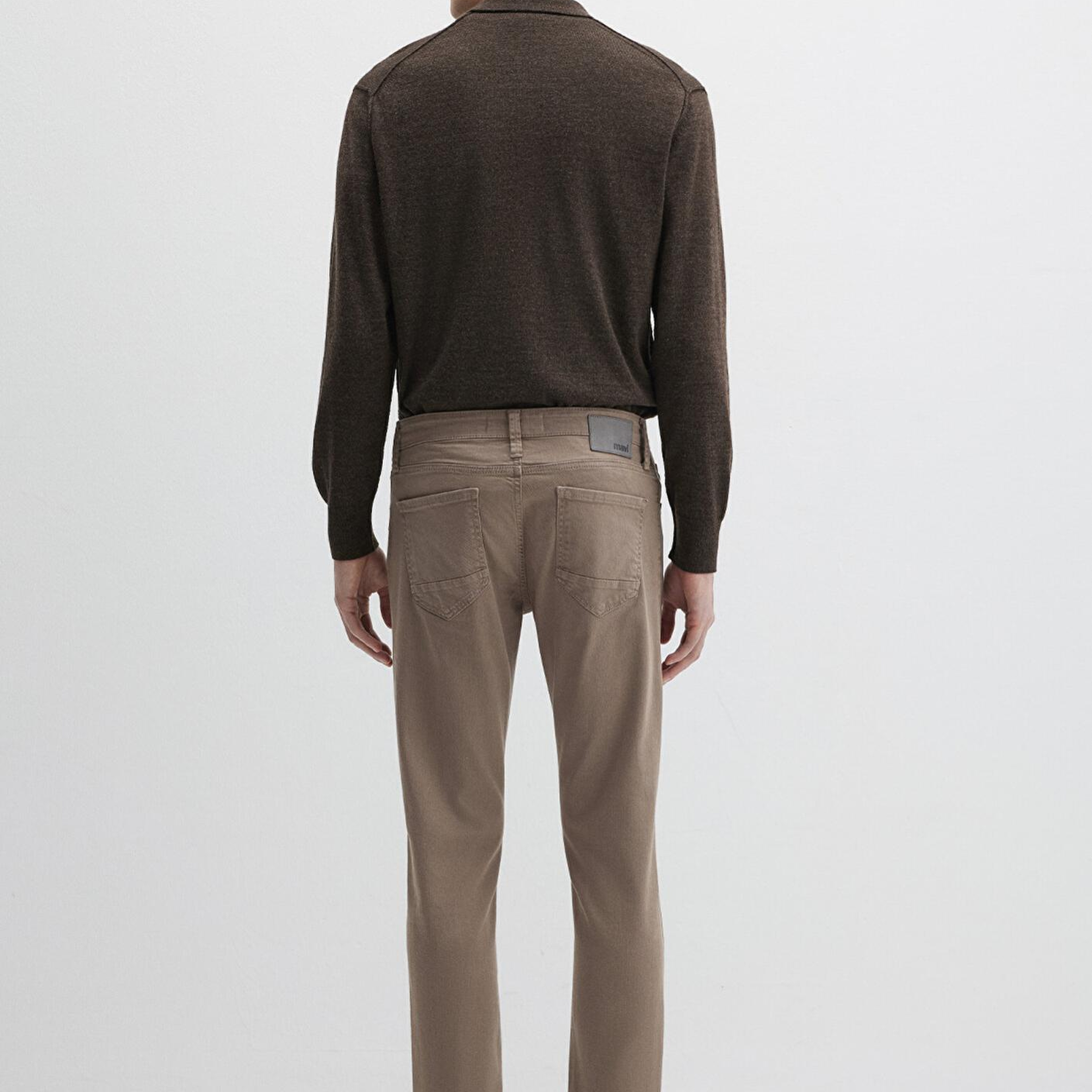 Mavi Marcus Kahverengi Comfort Gabardin Pantolon 0035189452