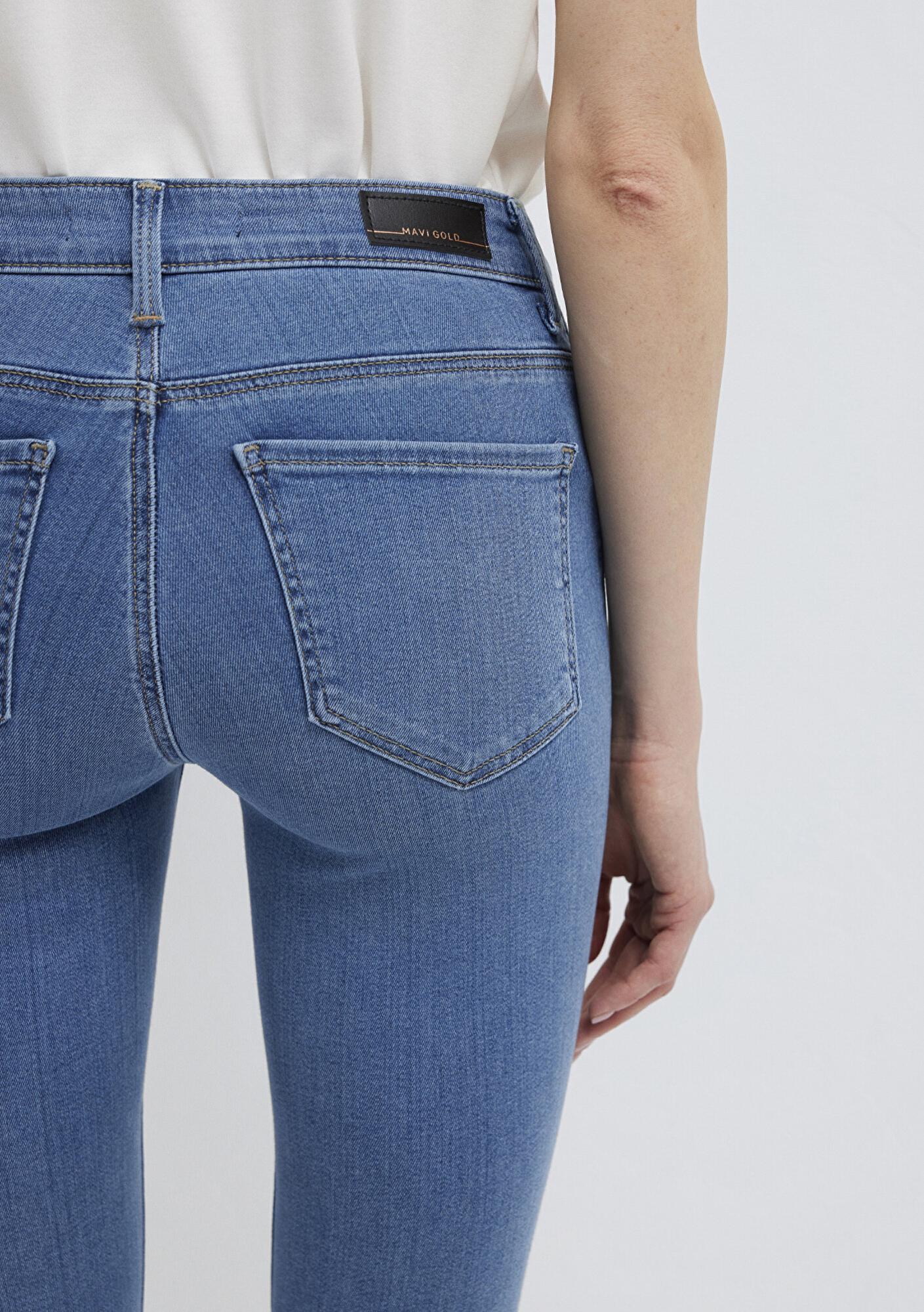 Mavi Tess Gold Luxury Vintage Indigo Mavisi Jean Pantolon 100328-89570