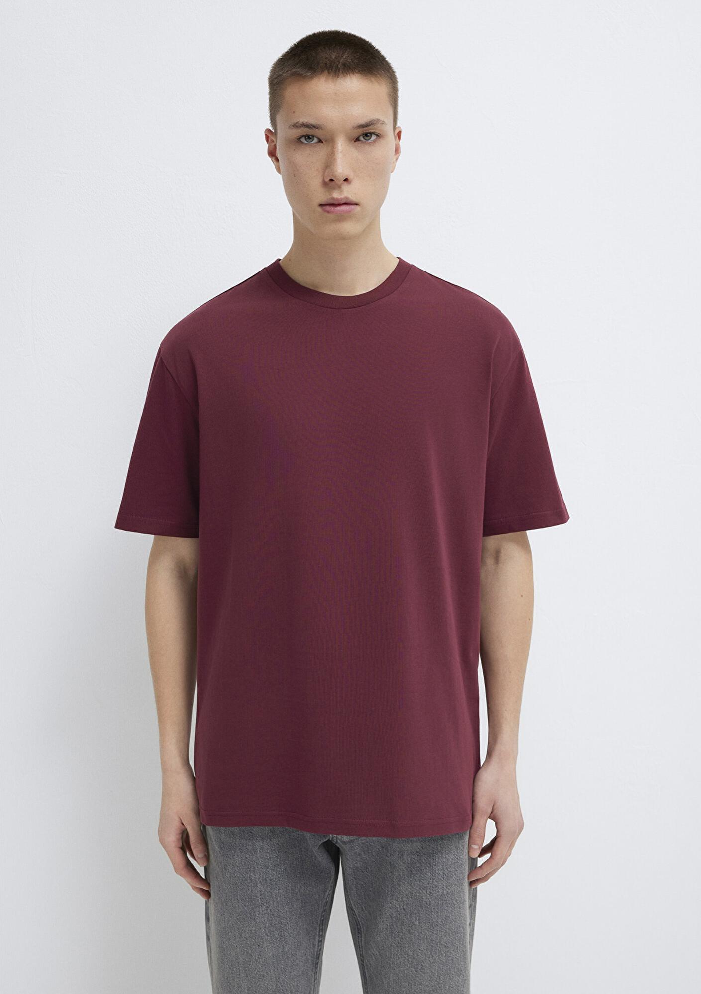 Mavi 3lü Erkek Basic Tişört Loose Fit / Bol Rahat Kesim 0612315-70057