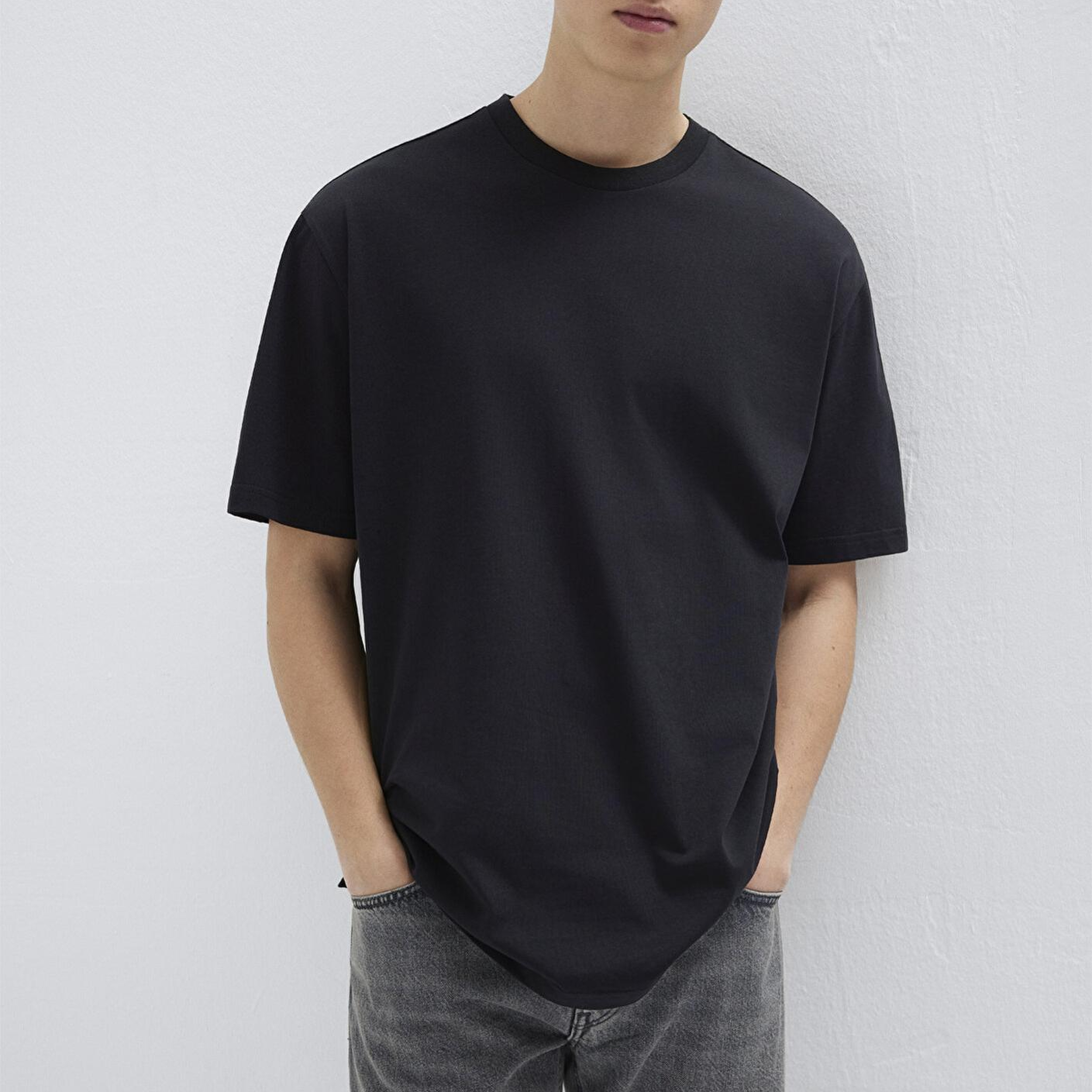 Mavi 3lü Erkek Basic Tişört Loose Fit / Bol Rahat Kesim 0612315-70057