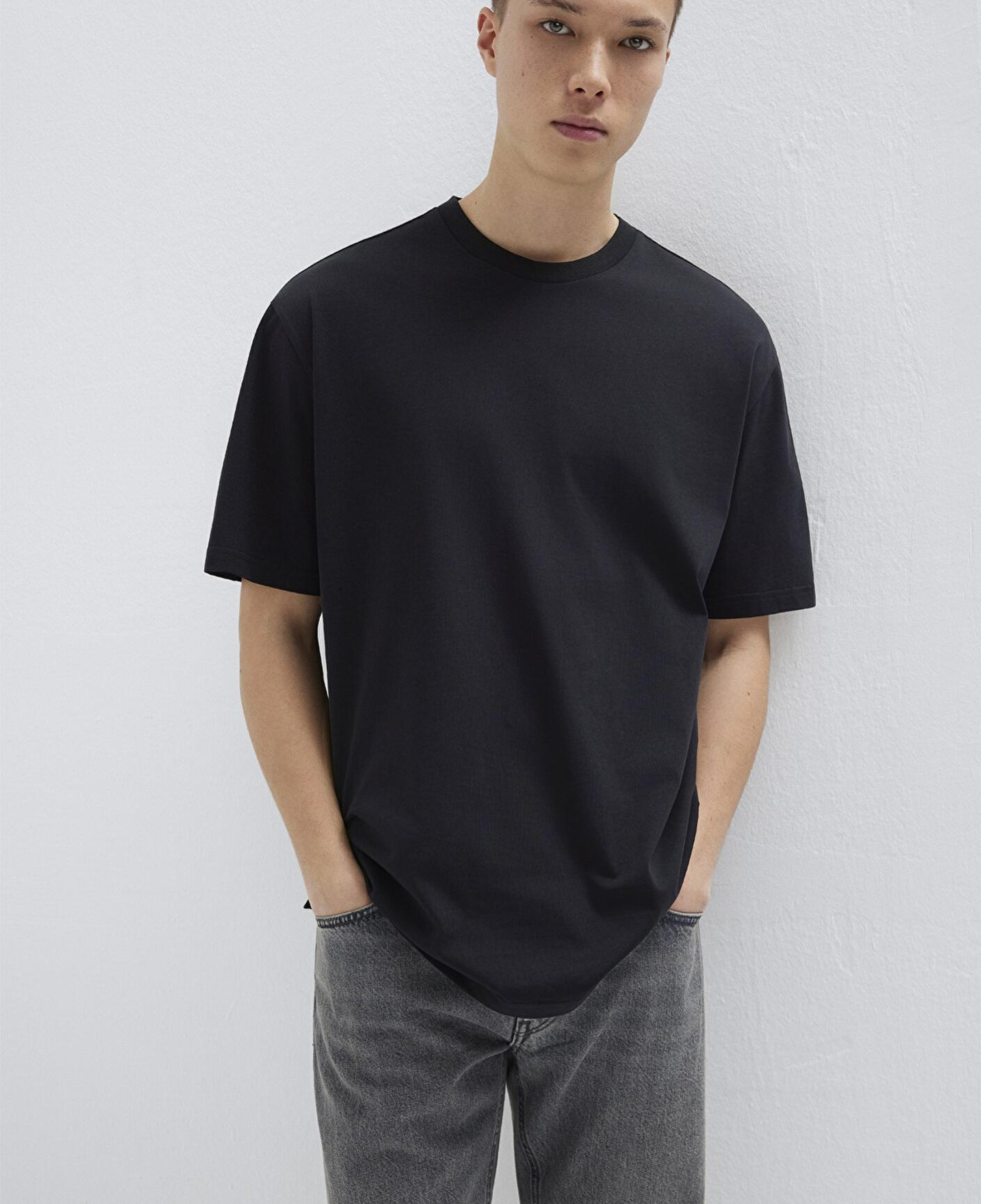 Mavi 3lü Erkek Basic Tişört Loose Fit / Bol Rahat Kesim 0612315-70057