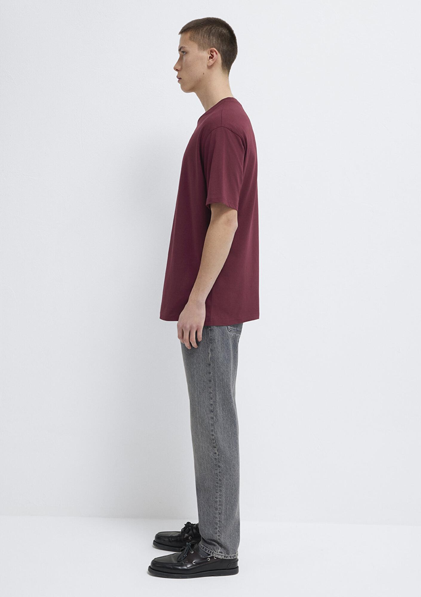 Mavi 3lü Erkek Basic Tişört Loose Fit / Bol Rahat Kesim 0612315-70057