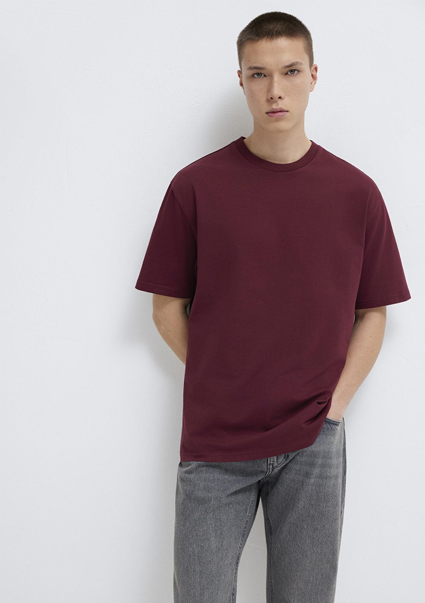 Mavi 3lü Erkek Basic Tişört Loose Fit / Bol Rahat Kesim 0612315-70057