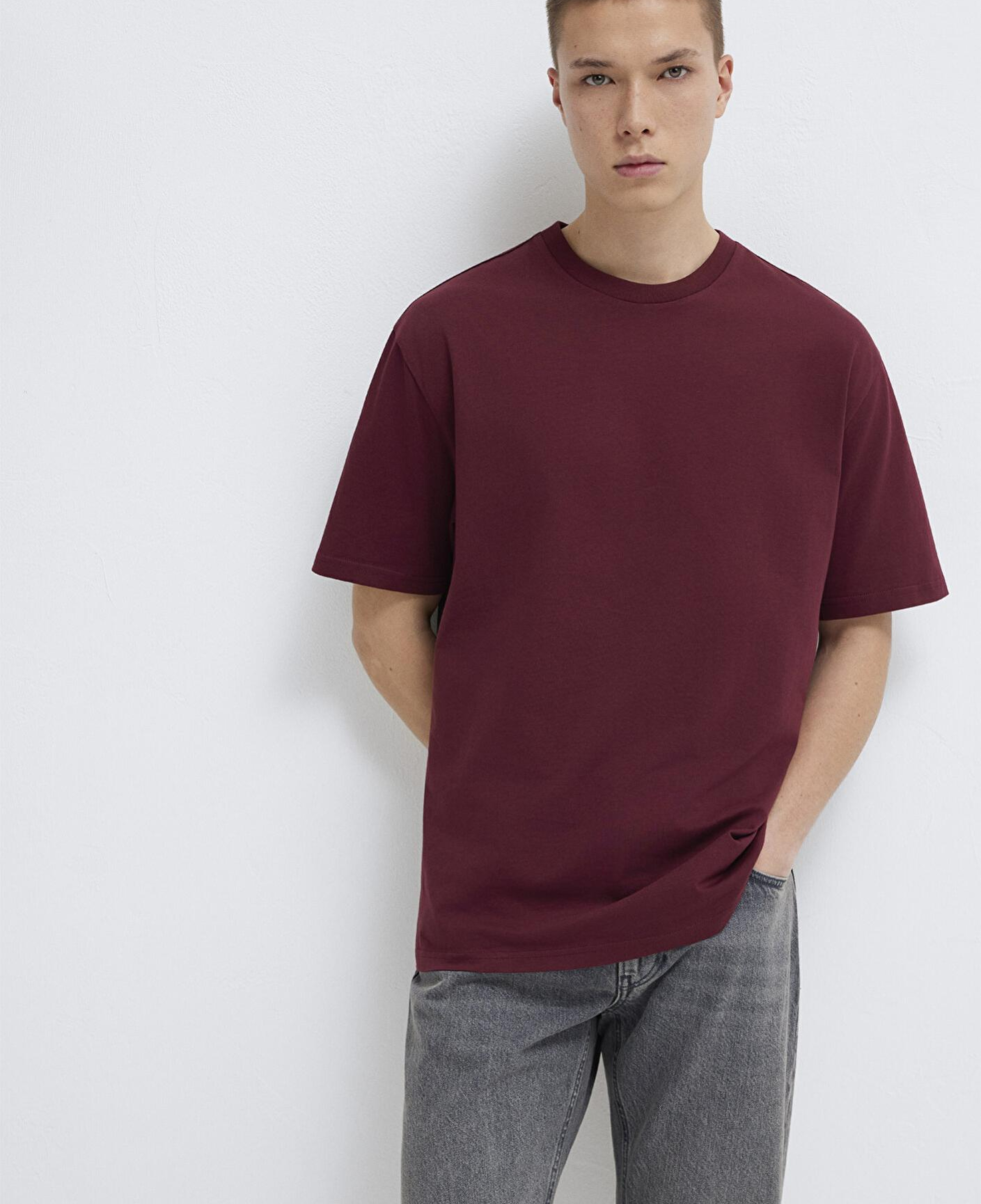 Mavi 3lü Erkek Basic Tişört Loose Fit / Bol Rahat Kesim 0612315-70057