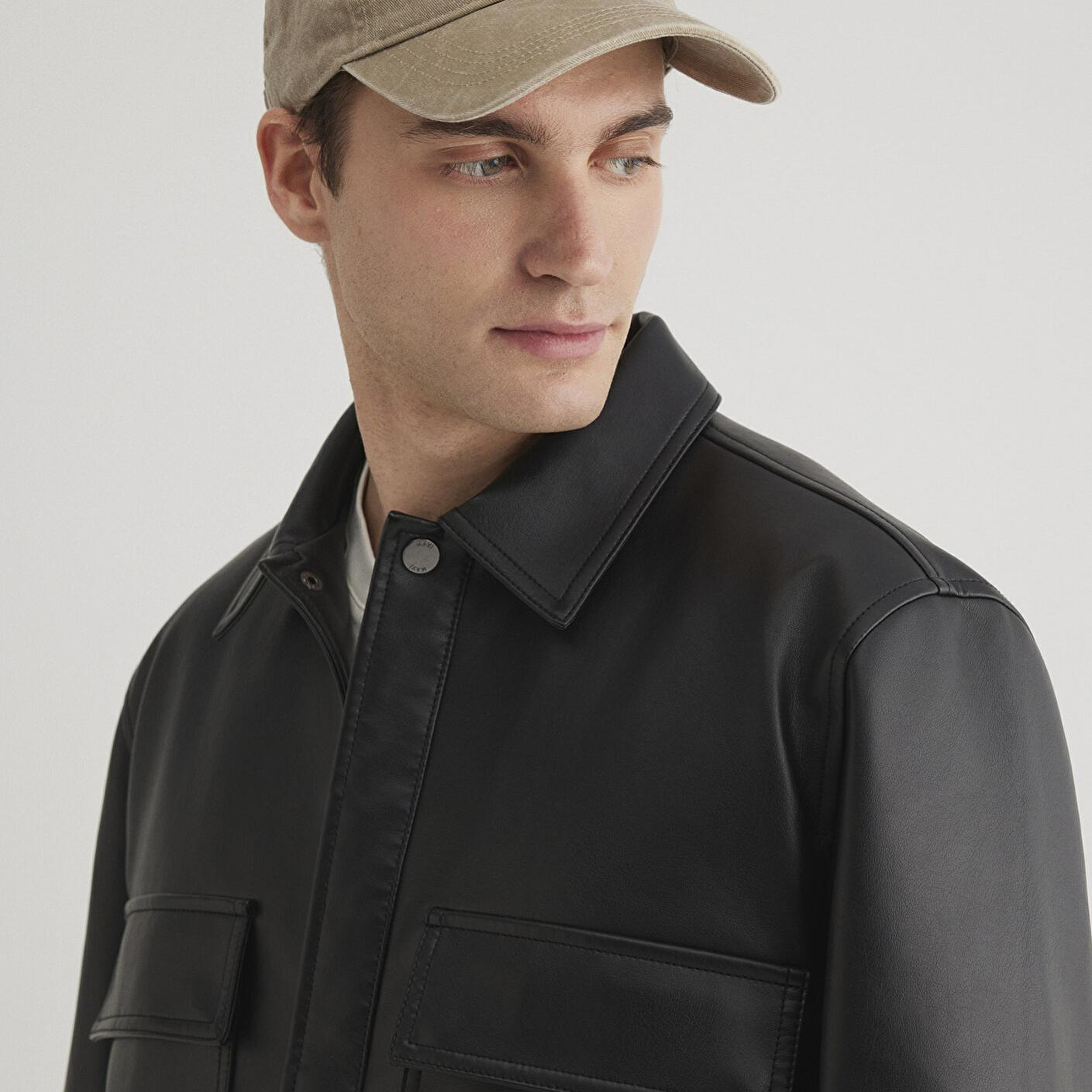 Mavi Freedom İşlemeli Kahverengi Şapka 0911884-70373