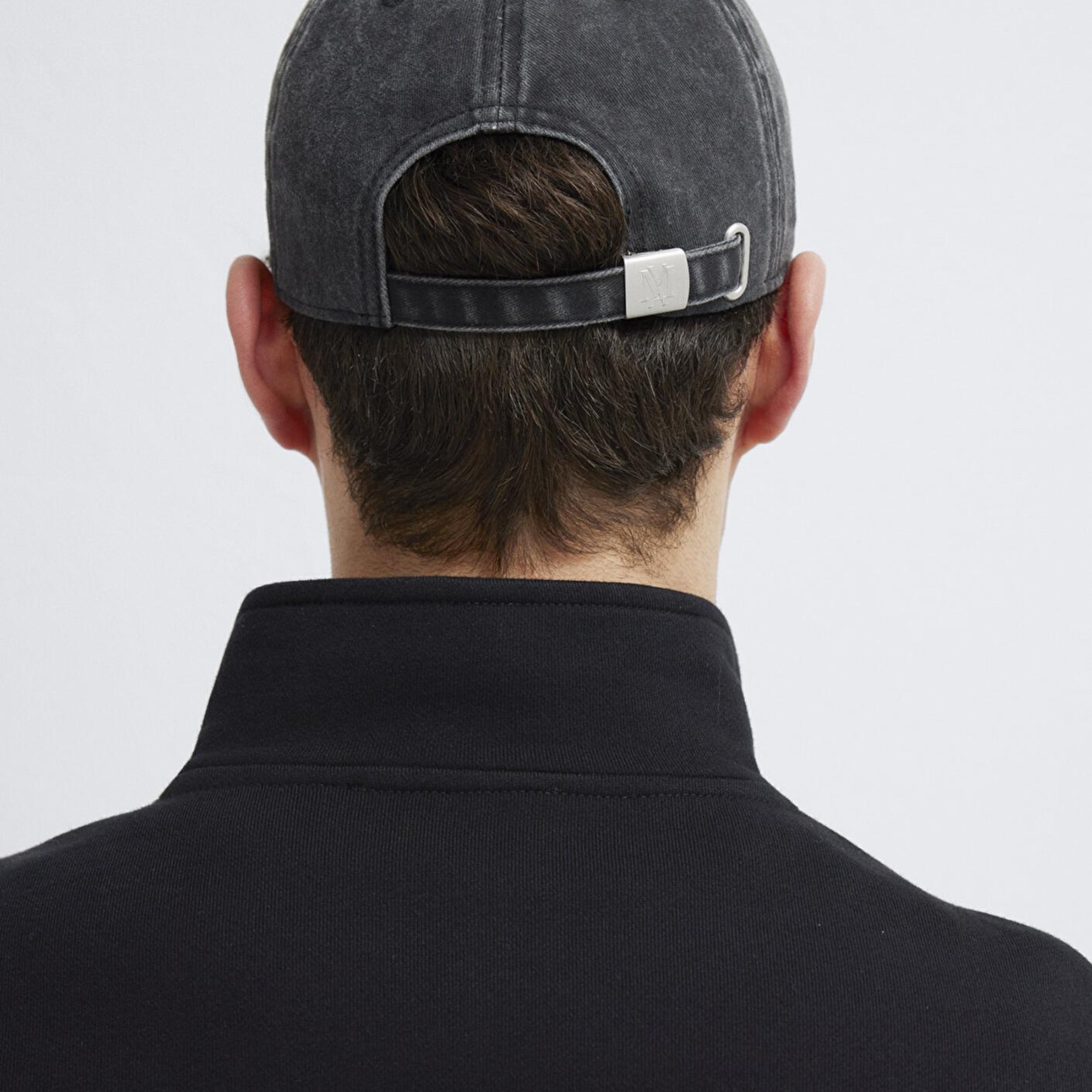 Mavi İşlemeli Antrasit Şapka 0911886-34314