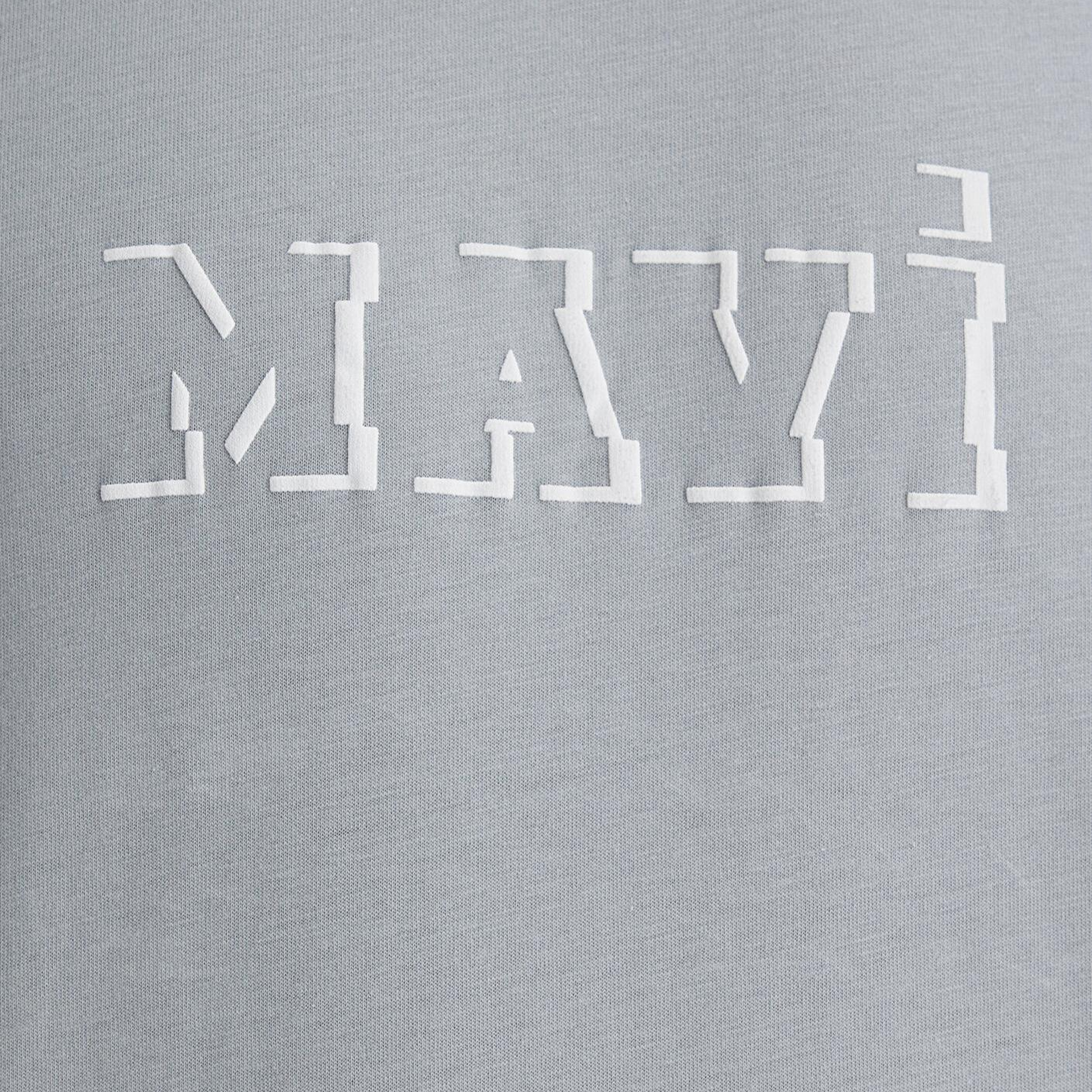 Mavi Mavi Baskılı Gri Tişört Loose Fit / Bol Rahat Kesim 0612686-70093