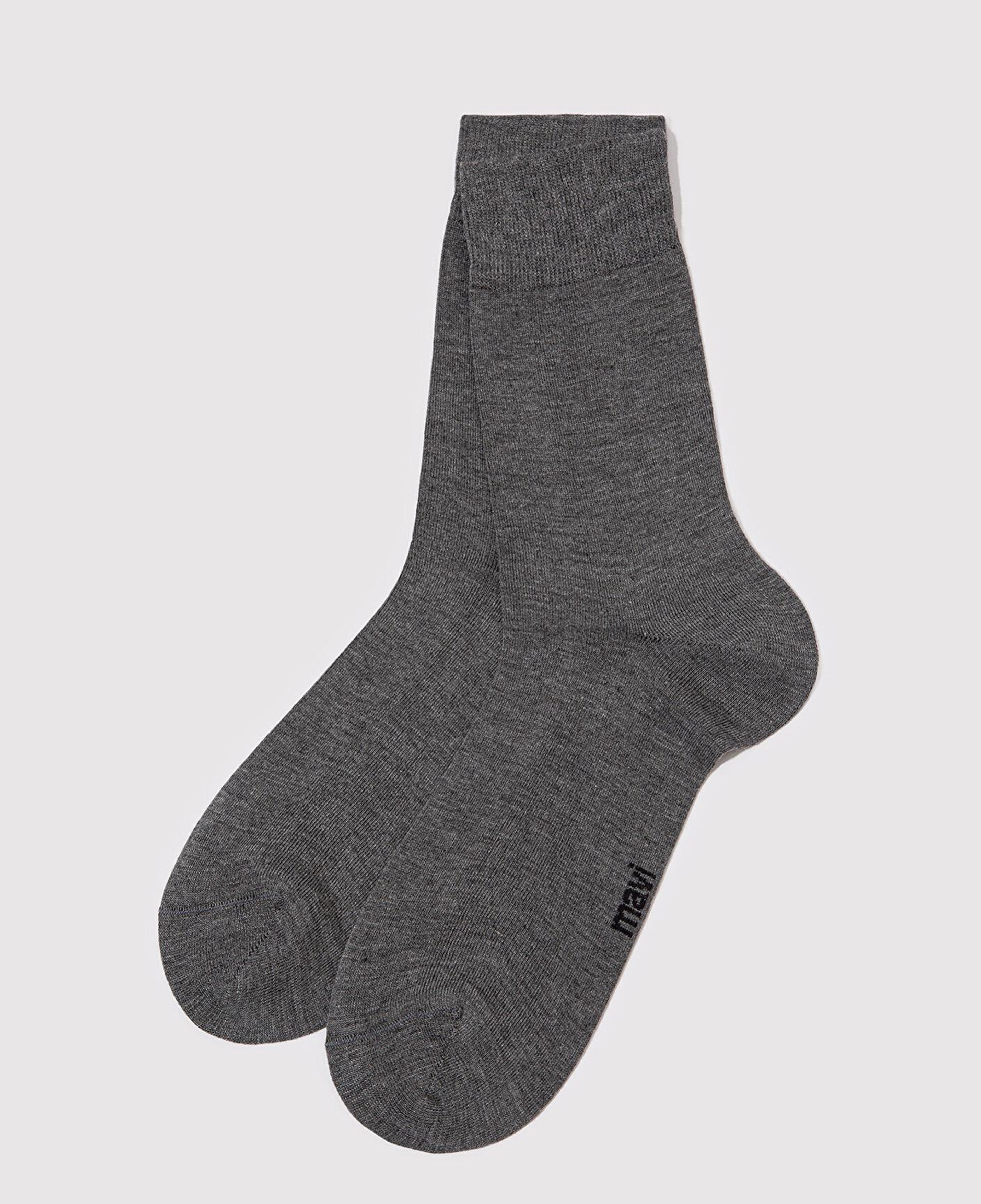 Mavi Gri Soket Çorap 0911908-24674