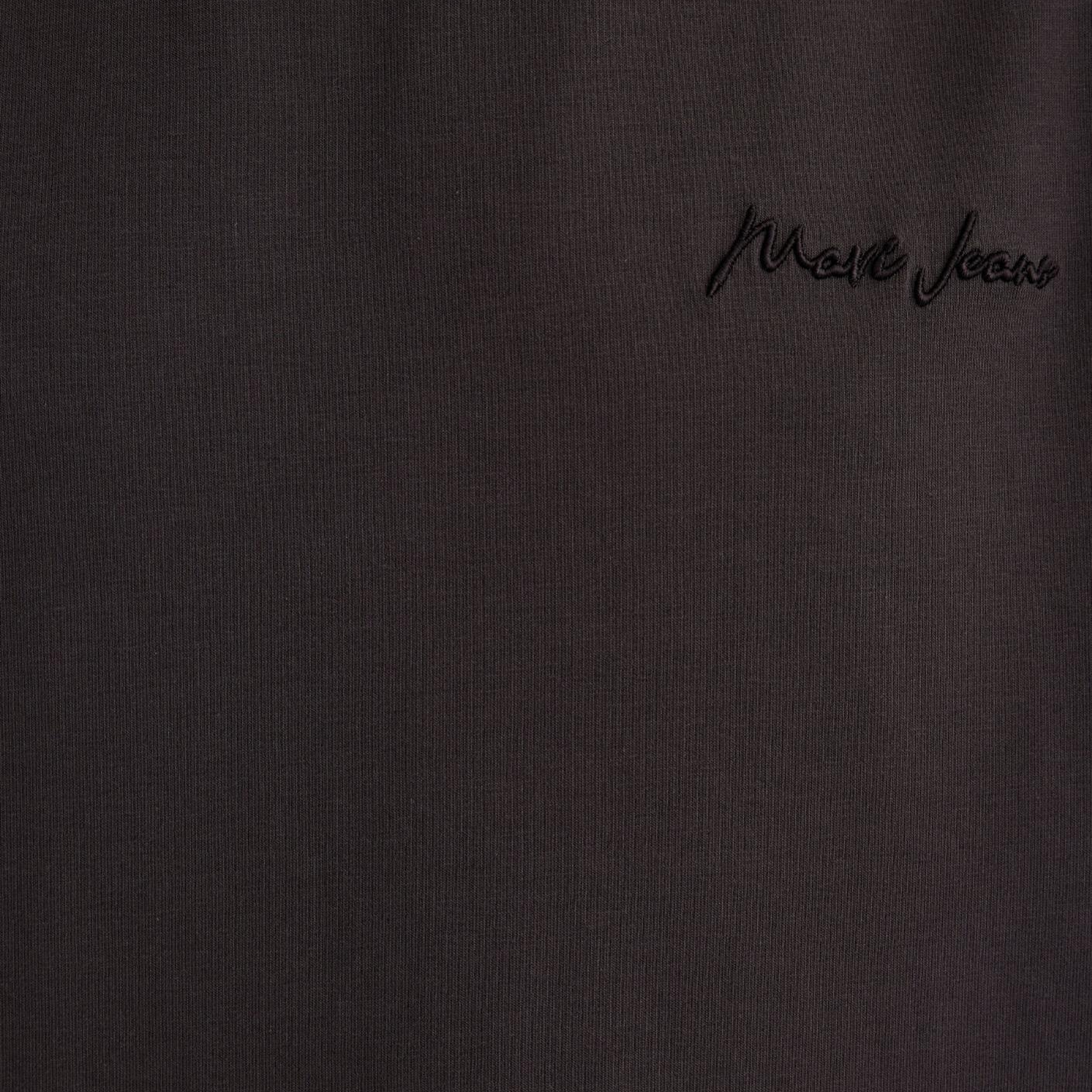 Mavi Mavi Jeans Nakışlı Kahverengi Basic Tişört Loose Fit / Bol Rahat Kesim 0612733-70219