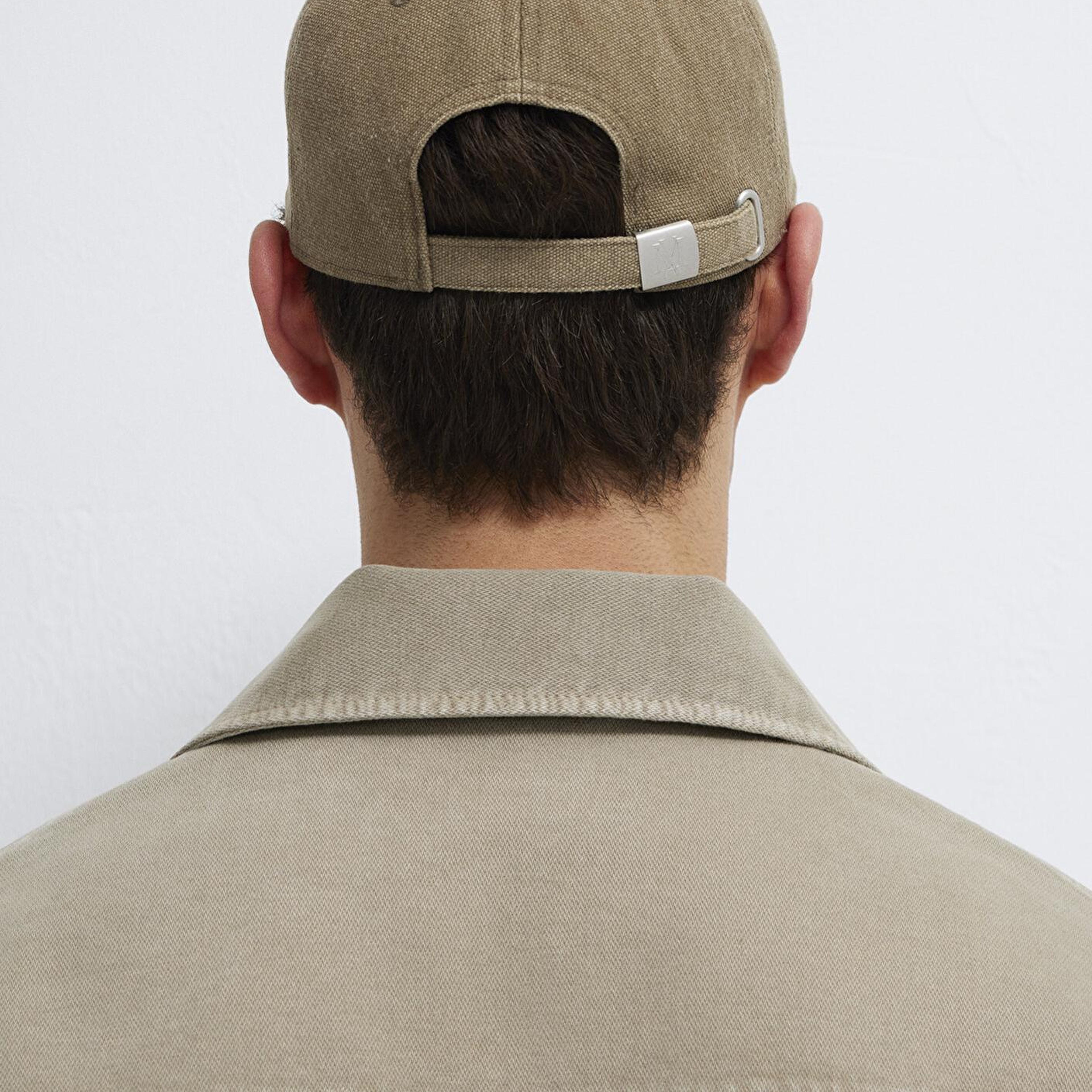 Mavi İşlemeli Bej Şapka 0911813-70202