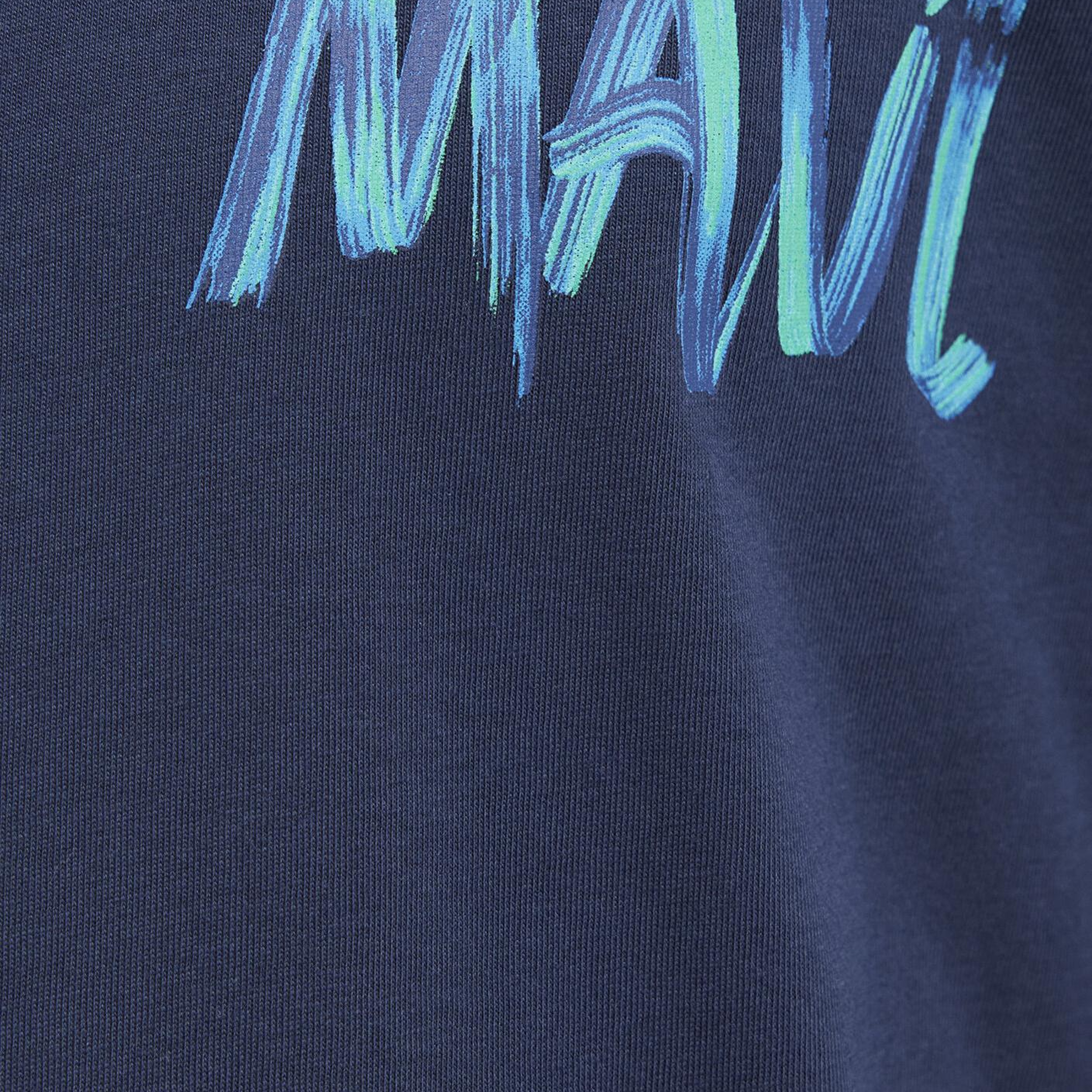 Mavi Mavi Baskılı Lacivert Tişört Loose Fit / Bol Rahat Kesim 0612468-70490