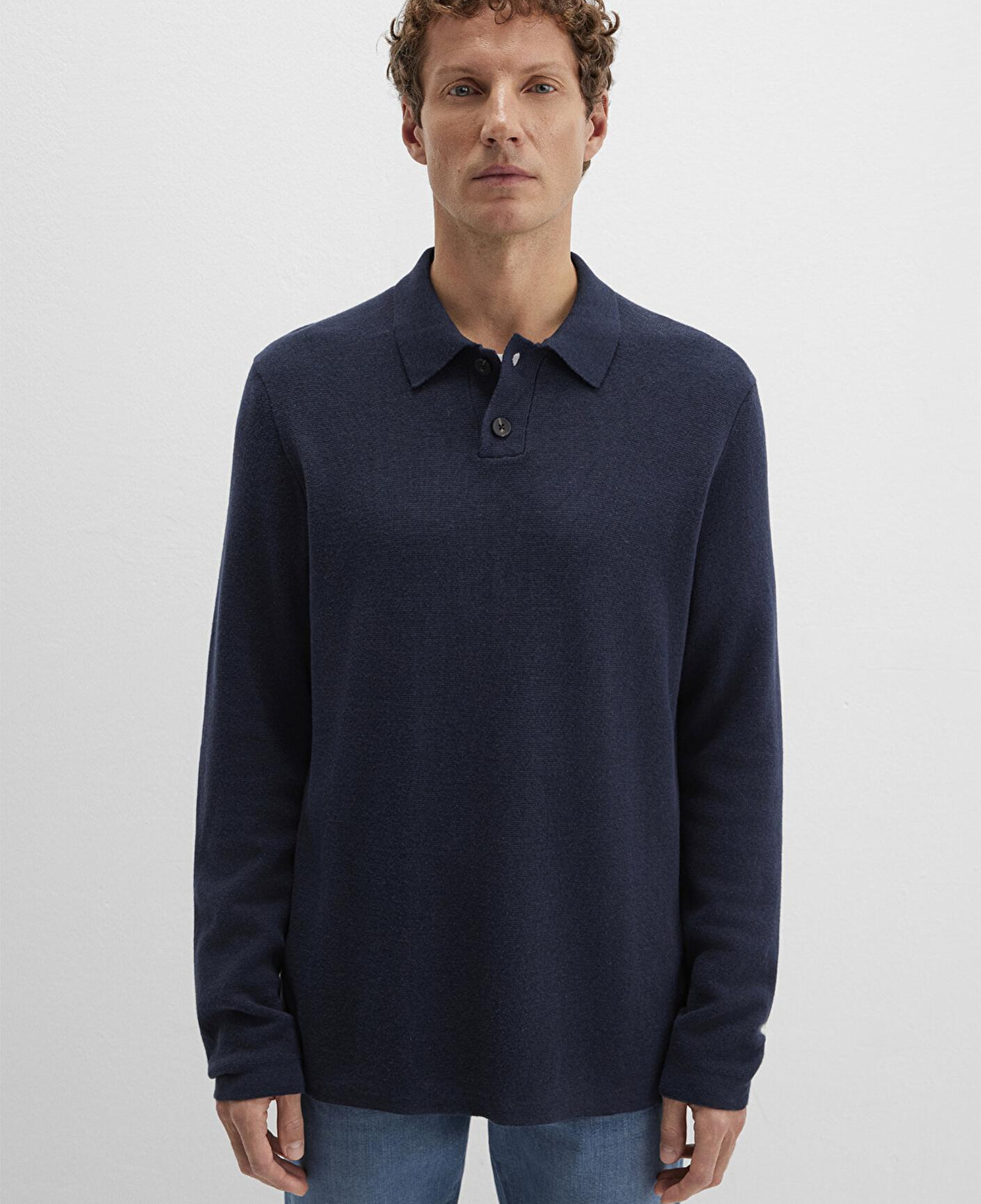 Mavi Lacivert Triko Polo 0710352-70490