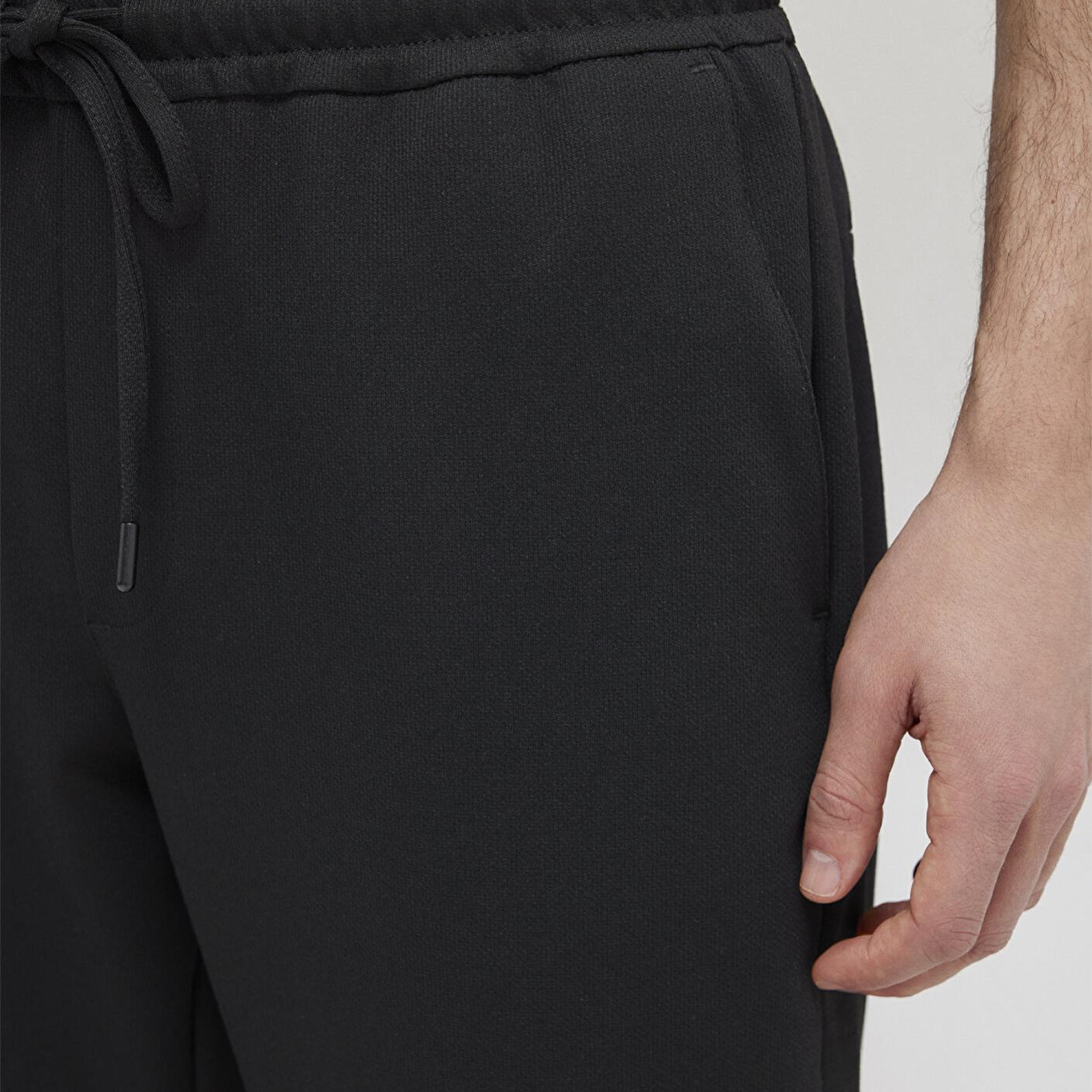 Mavi Siyah Örme Pantolon 0010460-900