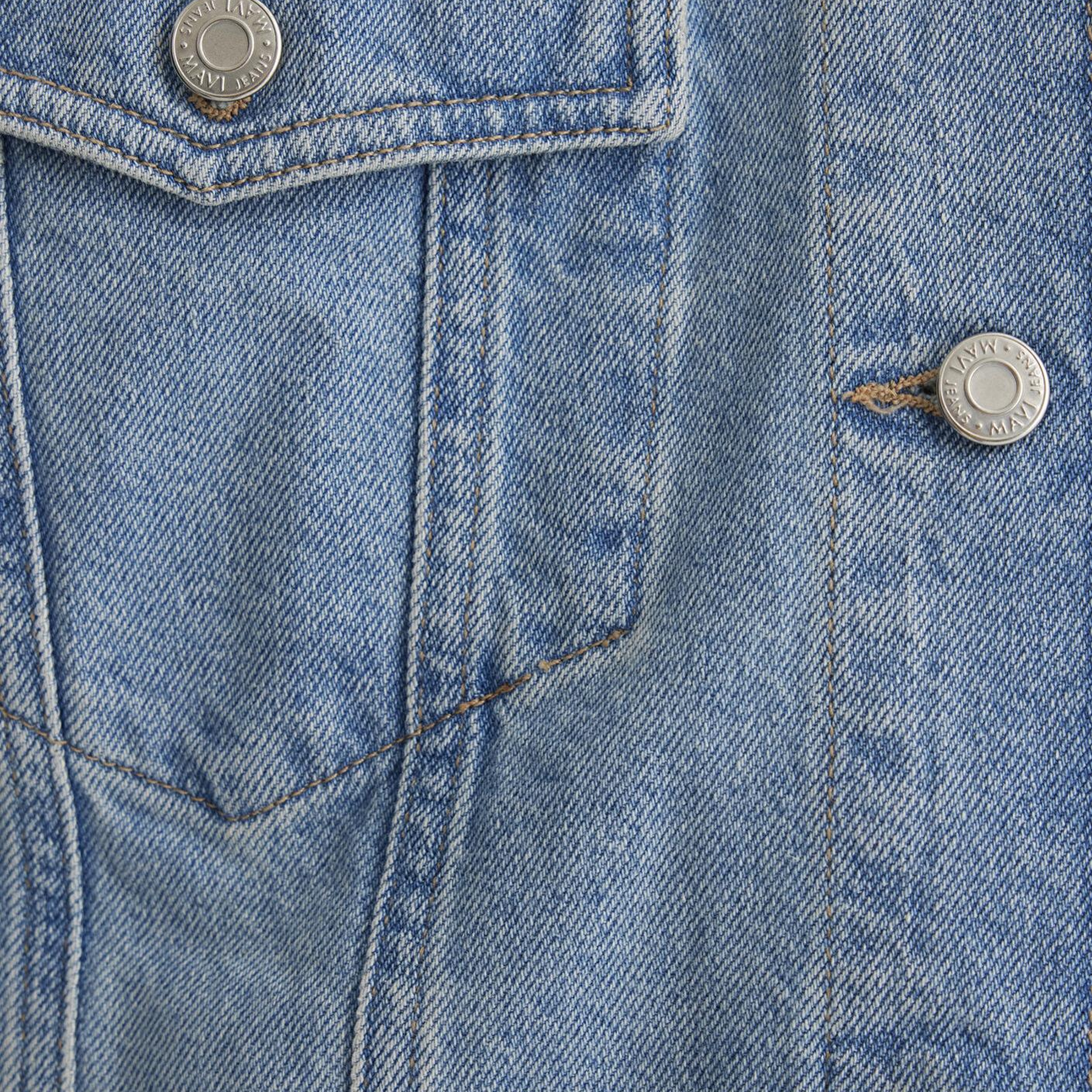 Mavi Luna 90lar Açık Mavi Jean Ceket 1110177-89165