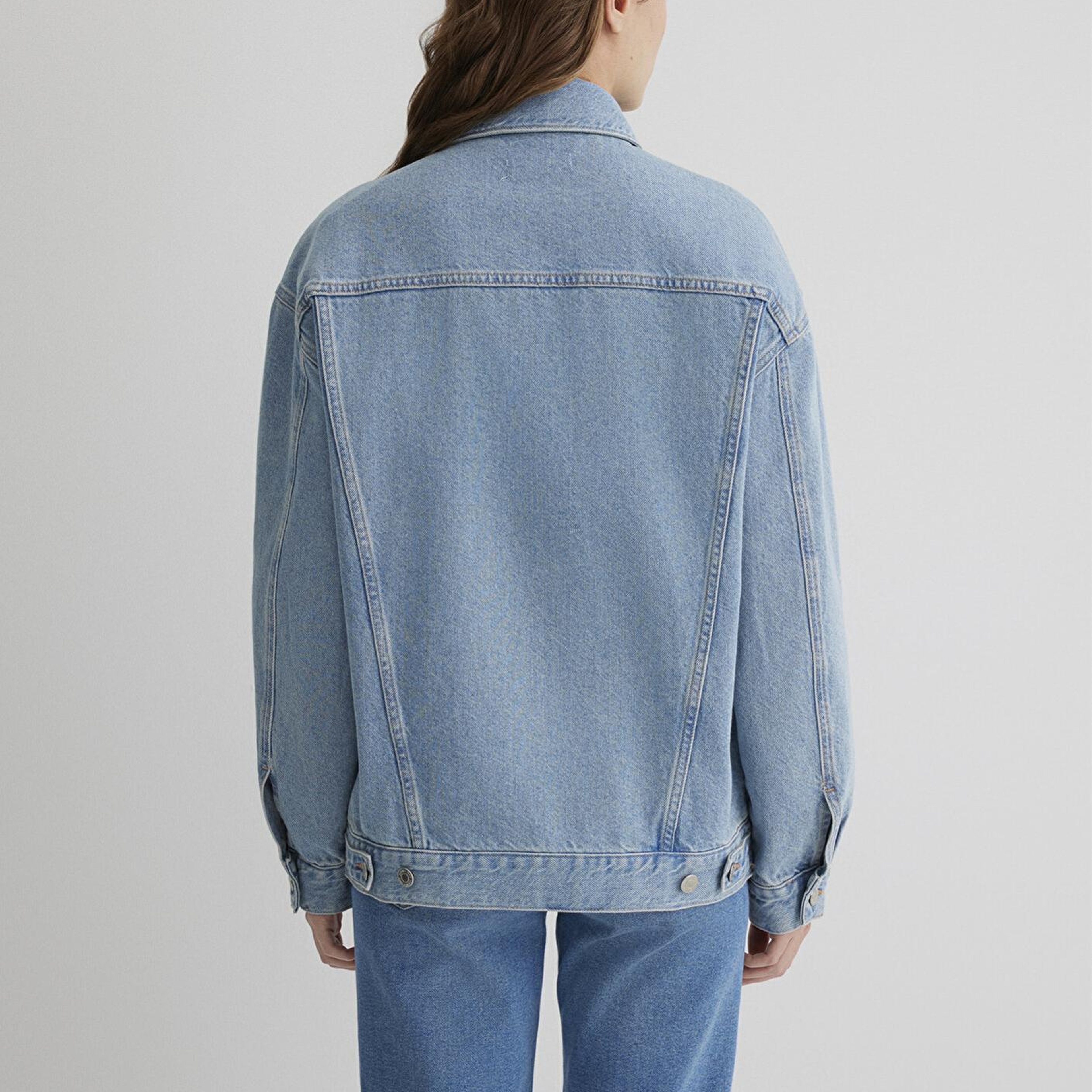 Mavi Luna 90lar Açık Mavi Jean Ceket 1110177-89165