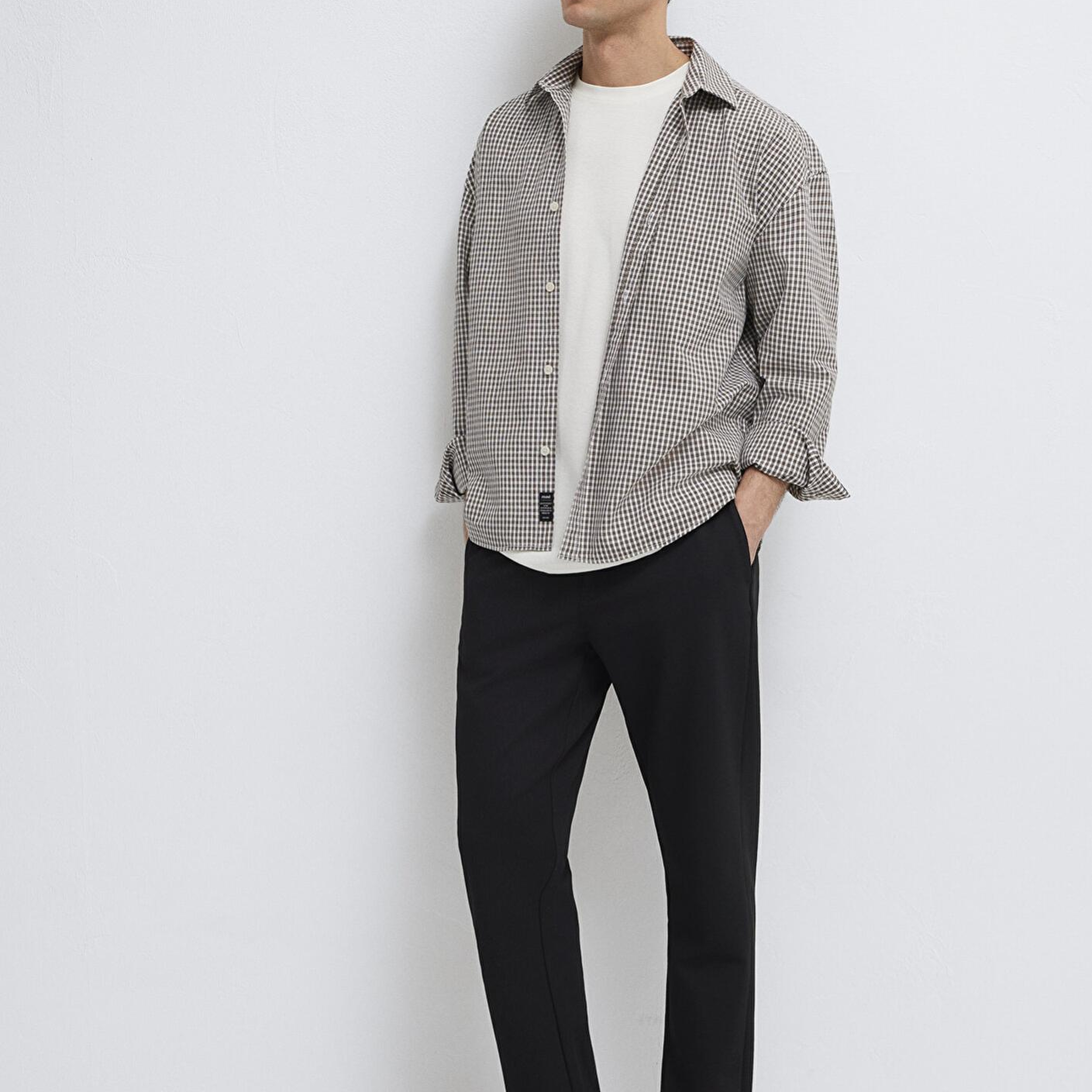 Mavi Siyah Örme Pantolon 0010460-900