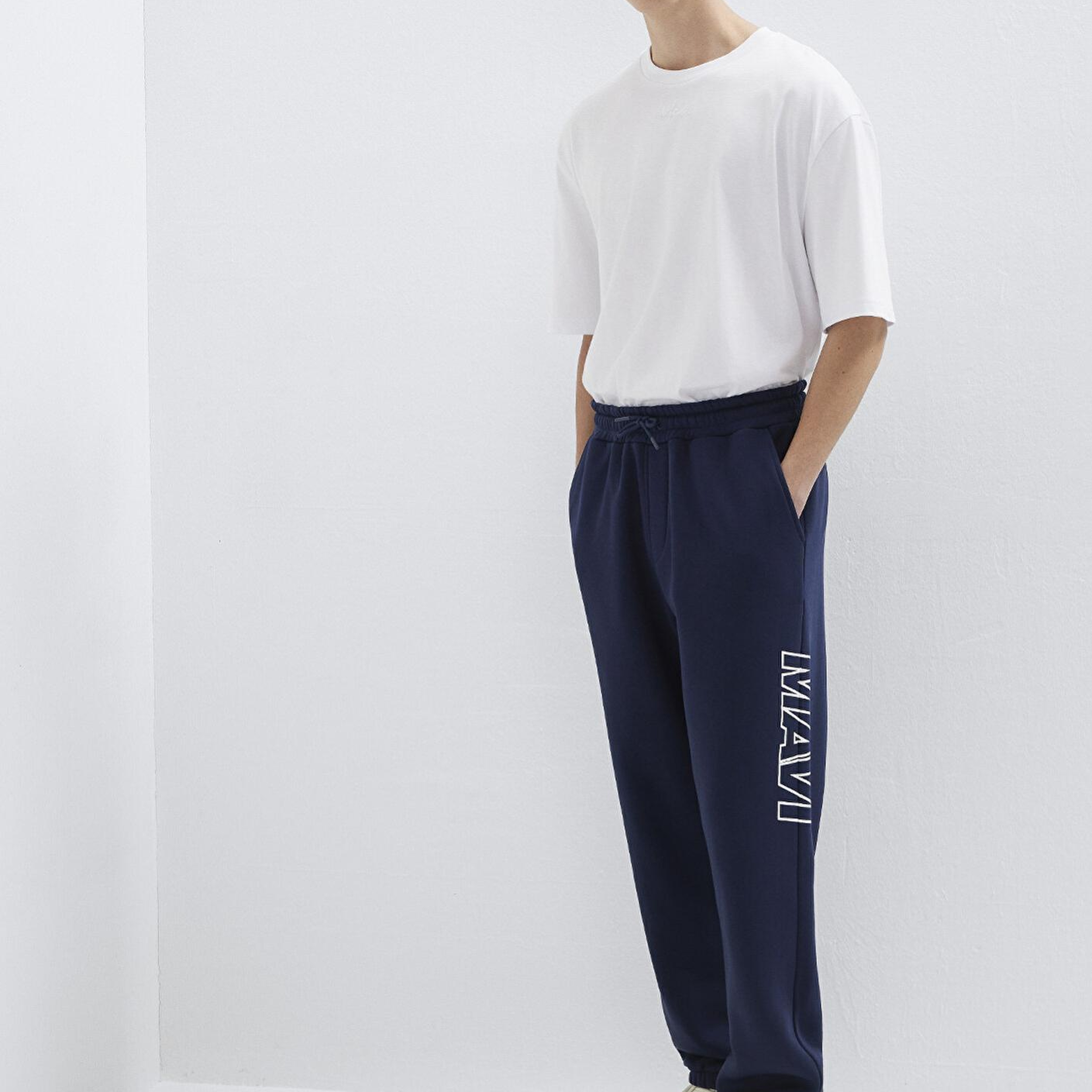 Mavi Mavi Logo Baskılı Lacivert Eşofman Altı 0010208-70497