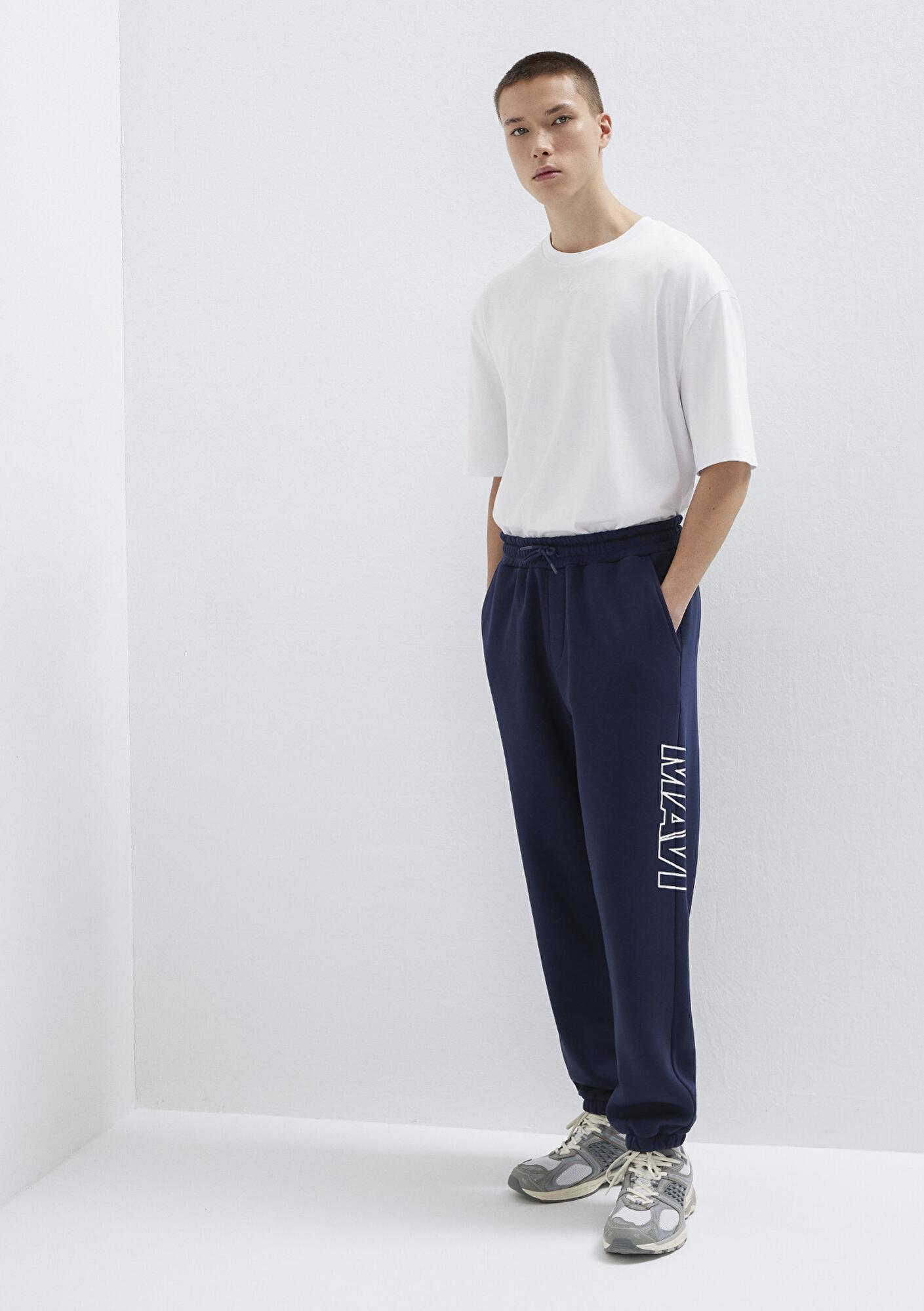 Mavi Mavi Logo Baskılı Lacivert Eşofman Altı 0010208-70497