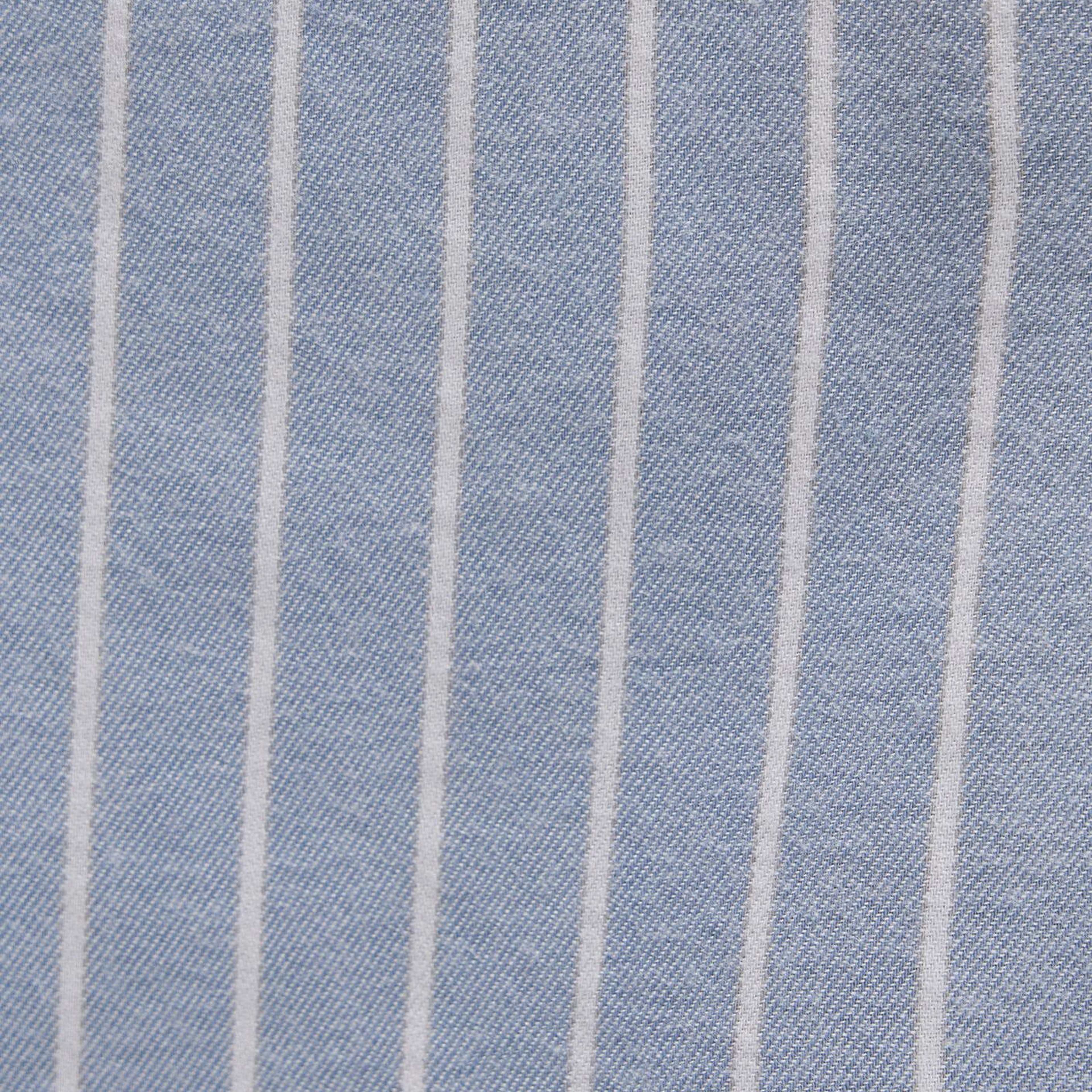 Mavi Çizgili Mavi Gömlek Regular Fit / Normal Kesim 0211709-90932