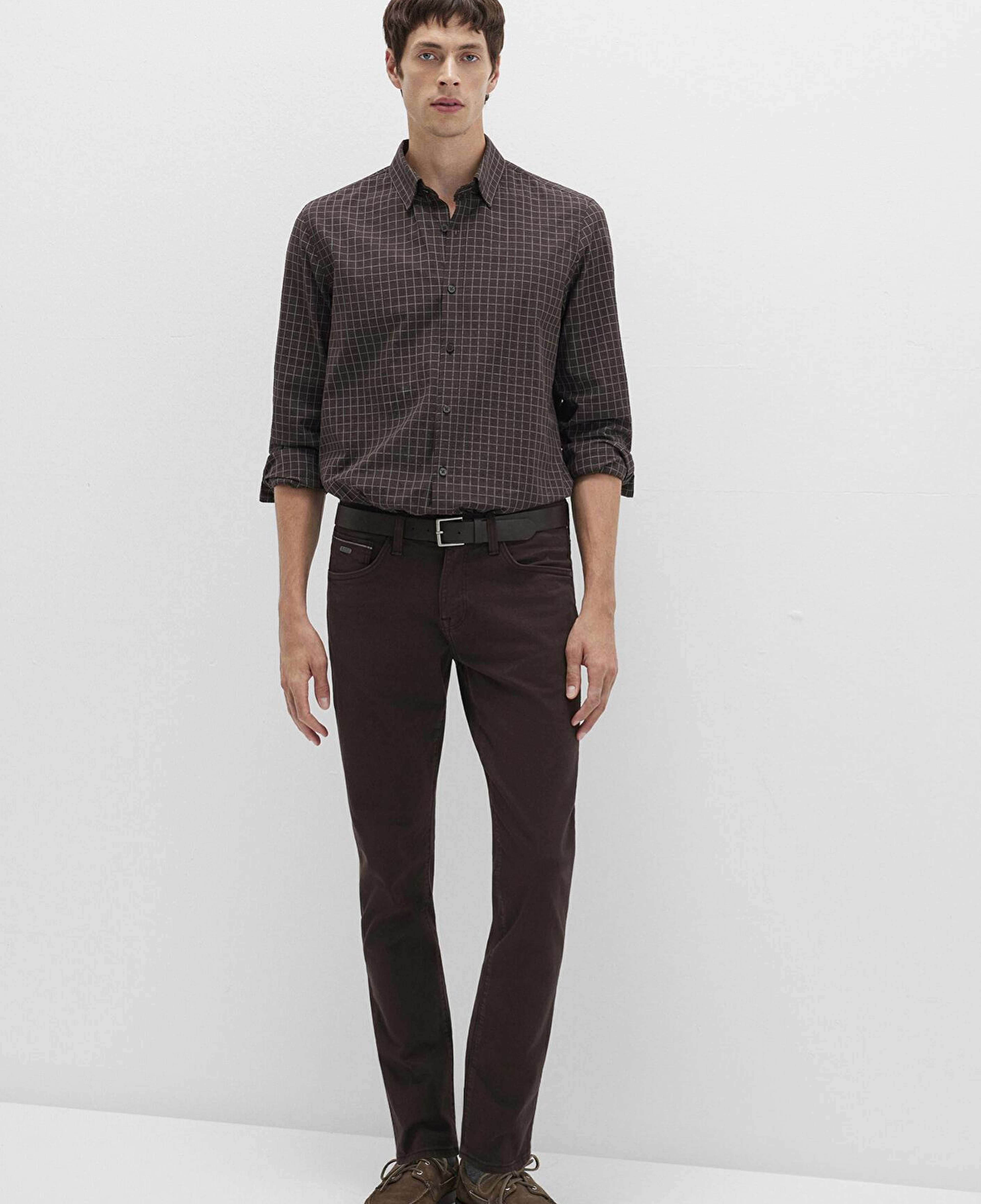 Mavi Jake Mavi Black Koyu Kahverengi Gabardin Pantolon 0042290686