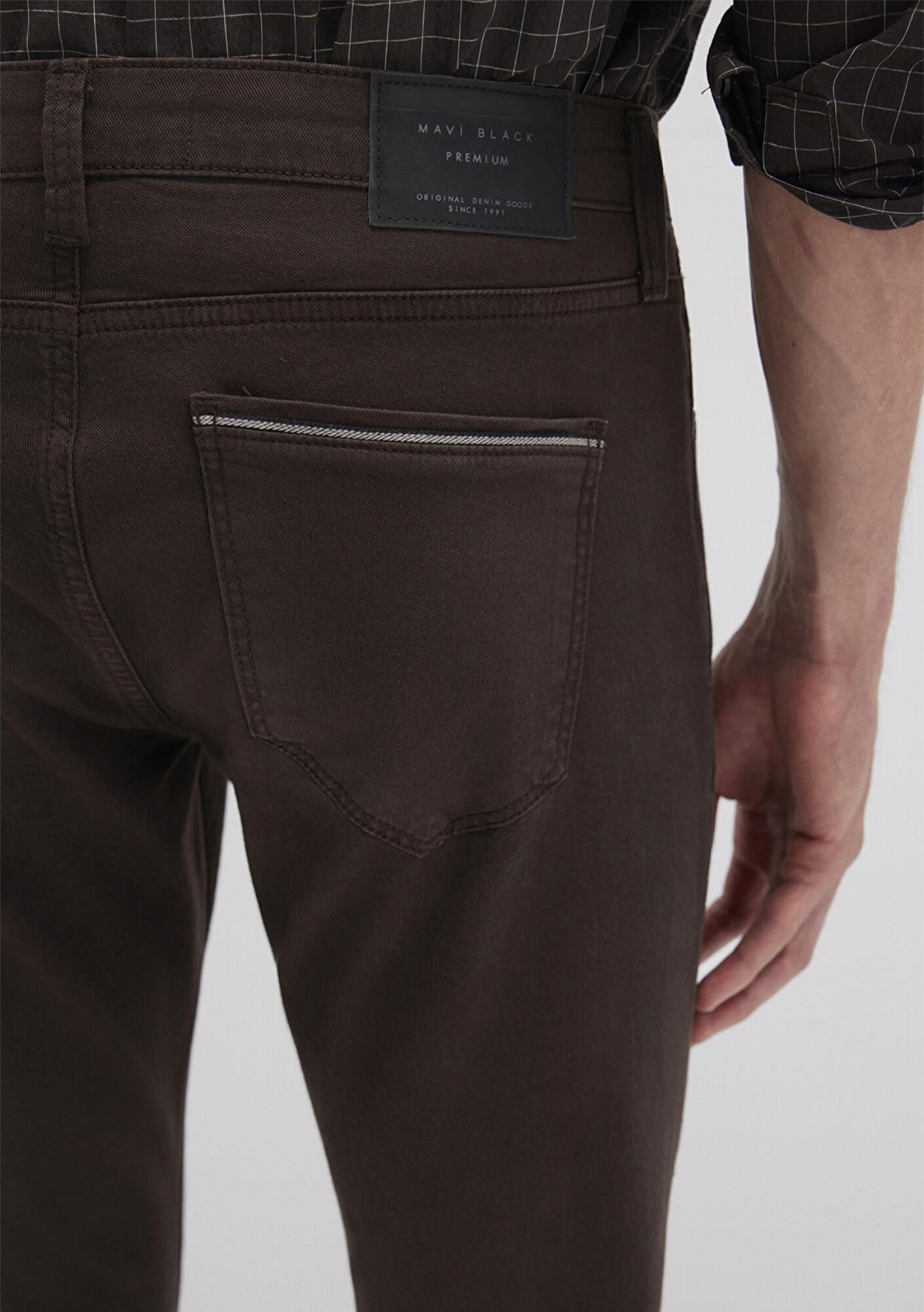 Mavi Jake Mavi Black Koyu Kahverengi Gabardin Pantolon 0042290686