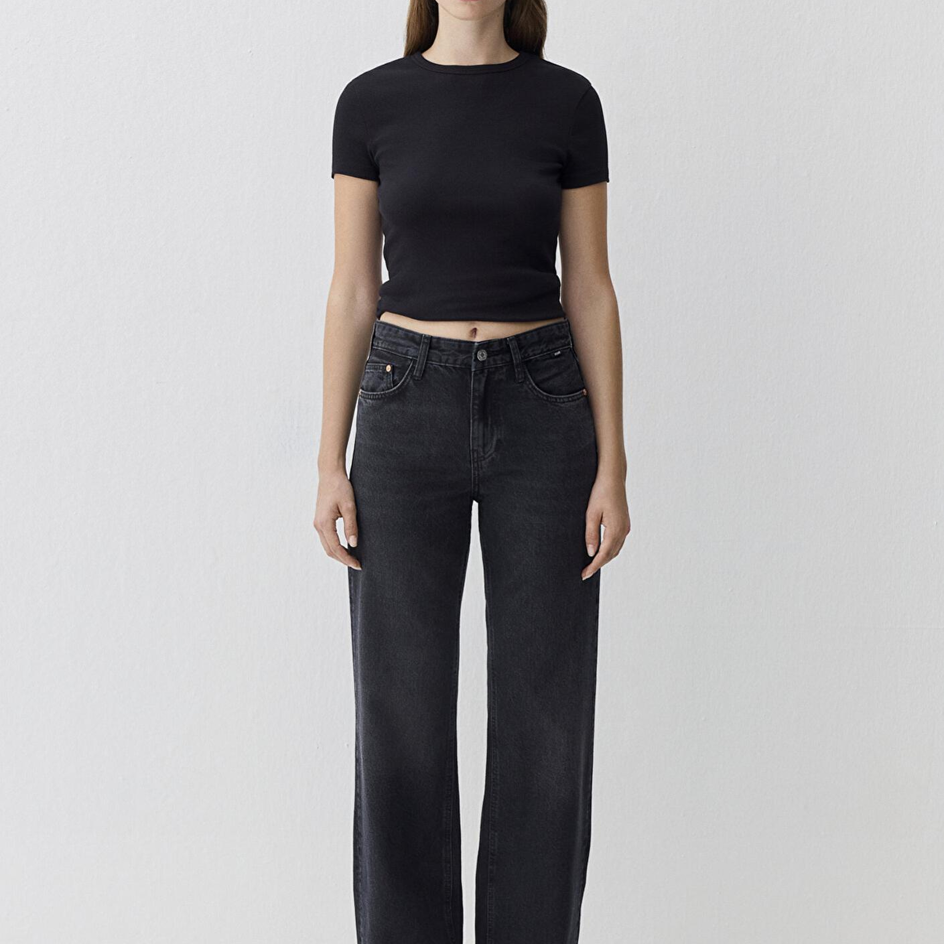 Mavi Lovely Mavi Jeans Extra Koyu Gri Smoke Jean Pantolon 1012645-90497