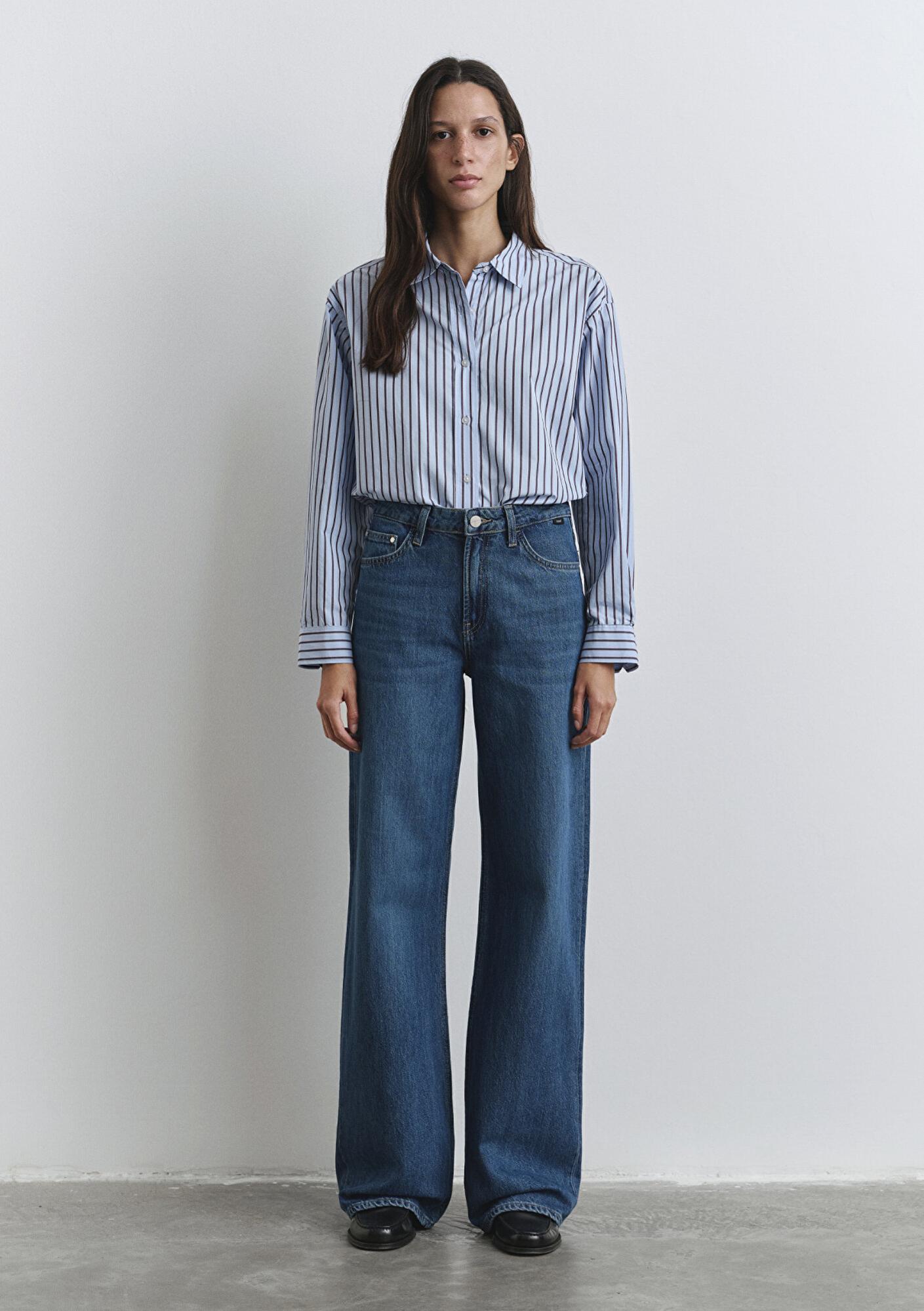 Mavi Malibu Icon Puslu Koyu Mavi Jean Pantolon 1010152-90516