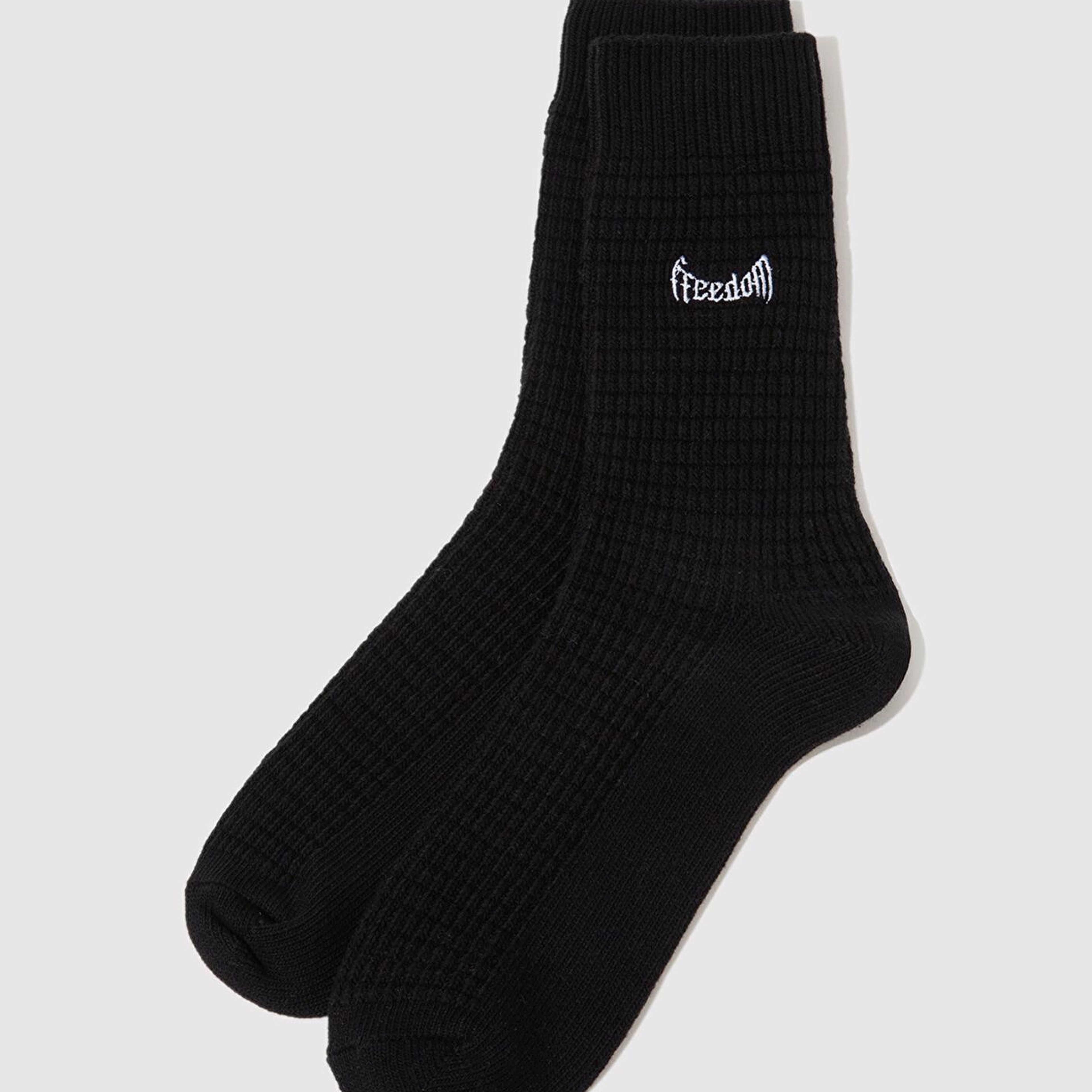 Mavi Freedom Nakışlı Siyah Bot Çorabı 0911960-900