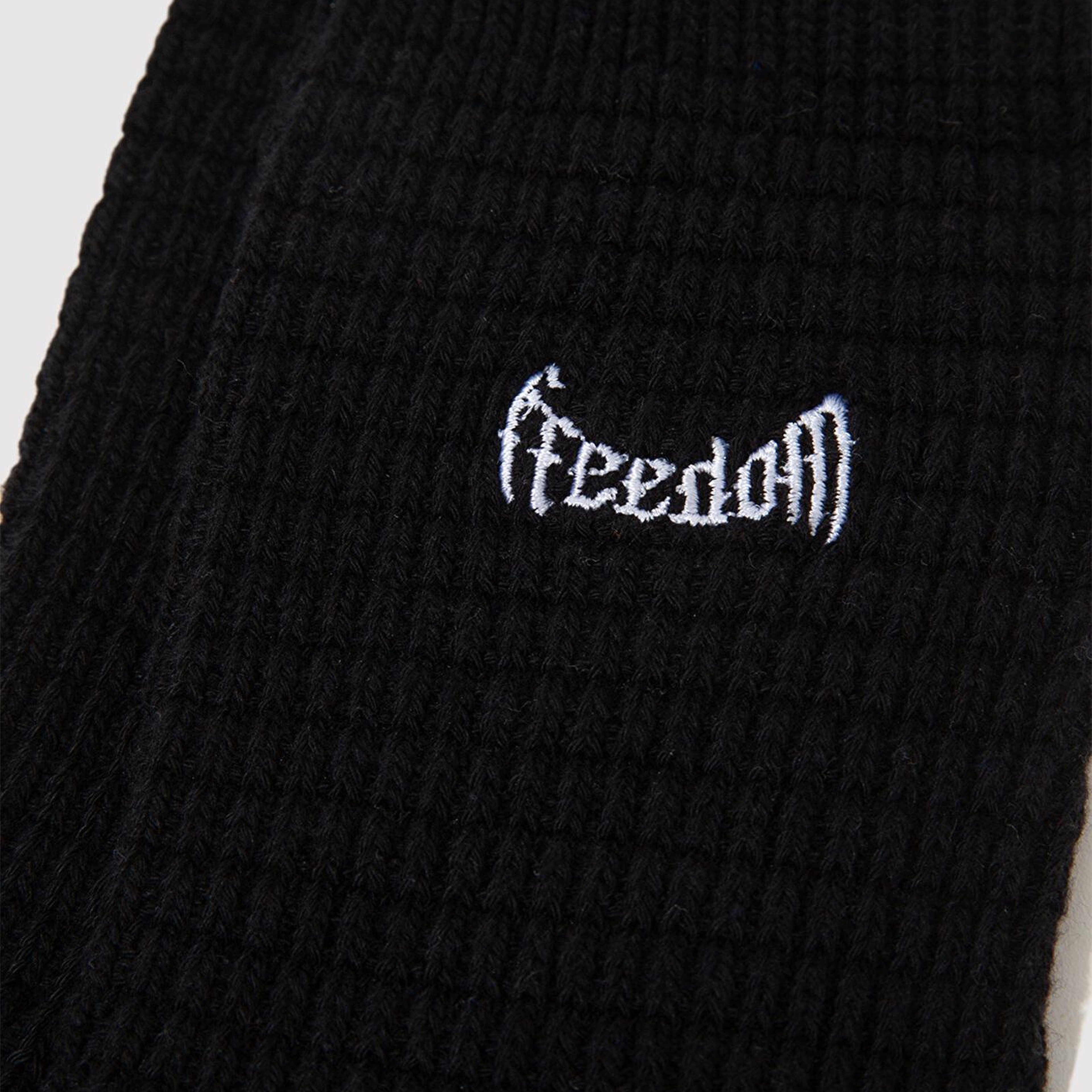 Mavi Freedom Nakışlı Siyah Bot Çorabı 0911960-900