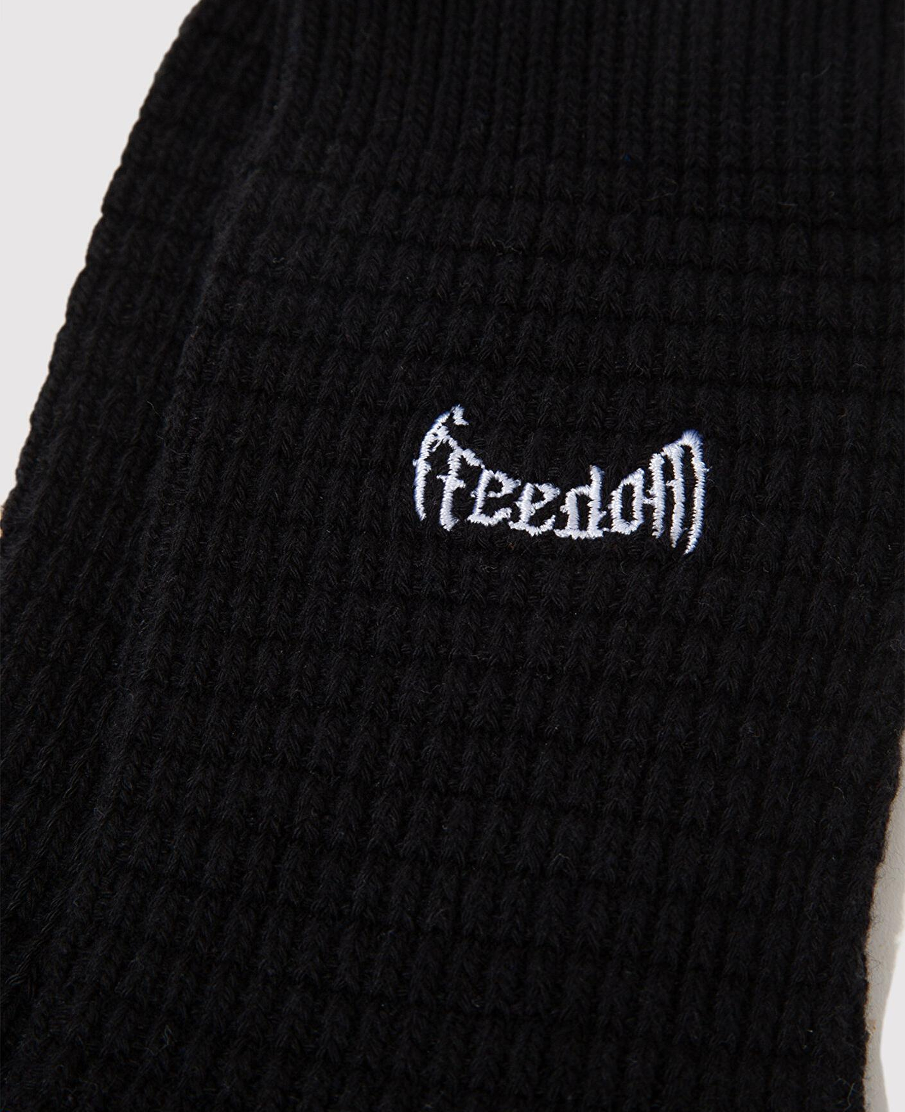 Mavi Freedom Nakışlı Siyah Bot Çorabı 0911960-900