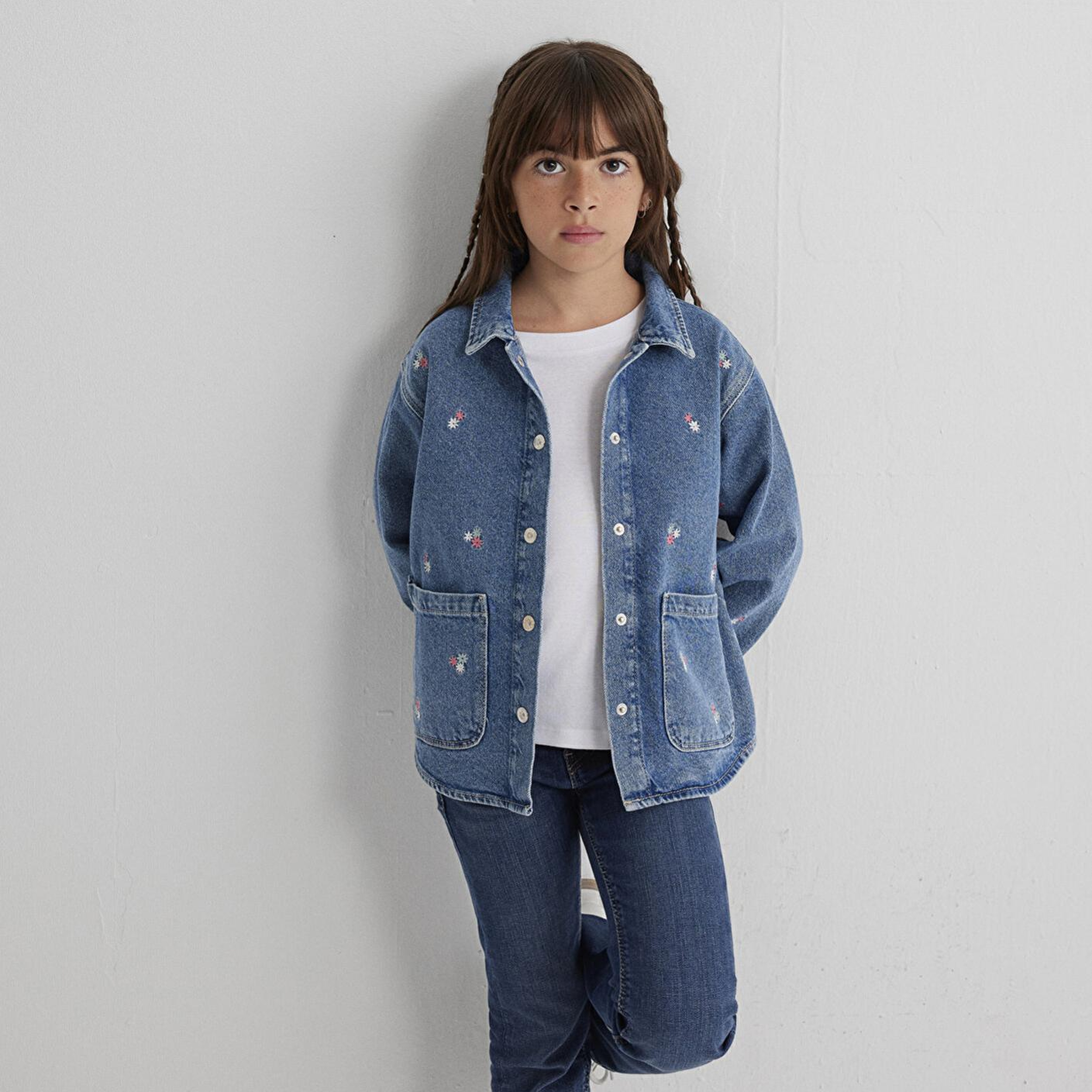 Mavi Lullu Mavi Jean Gömlek Regular Fit / Normal Kesim 7210002-90881