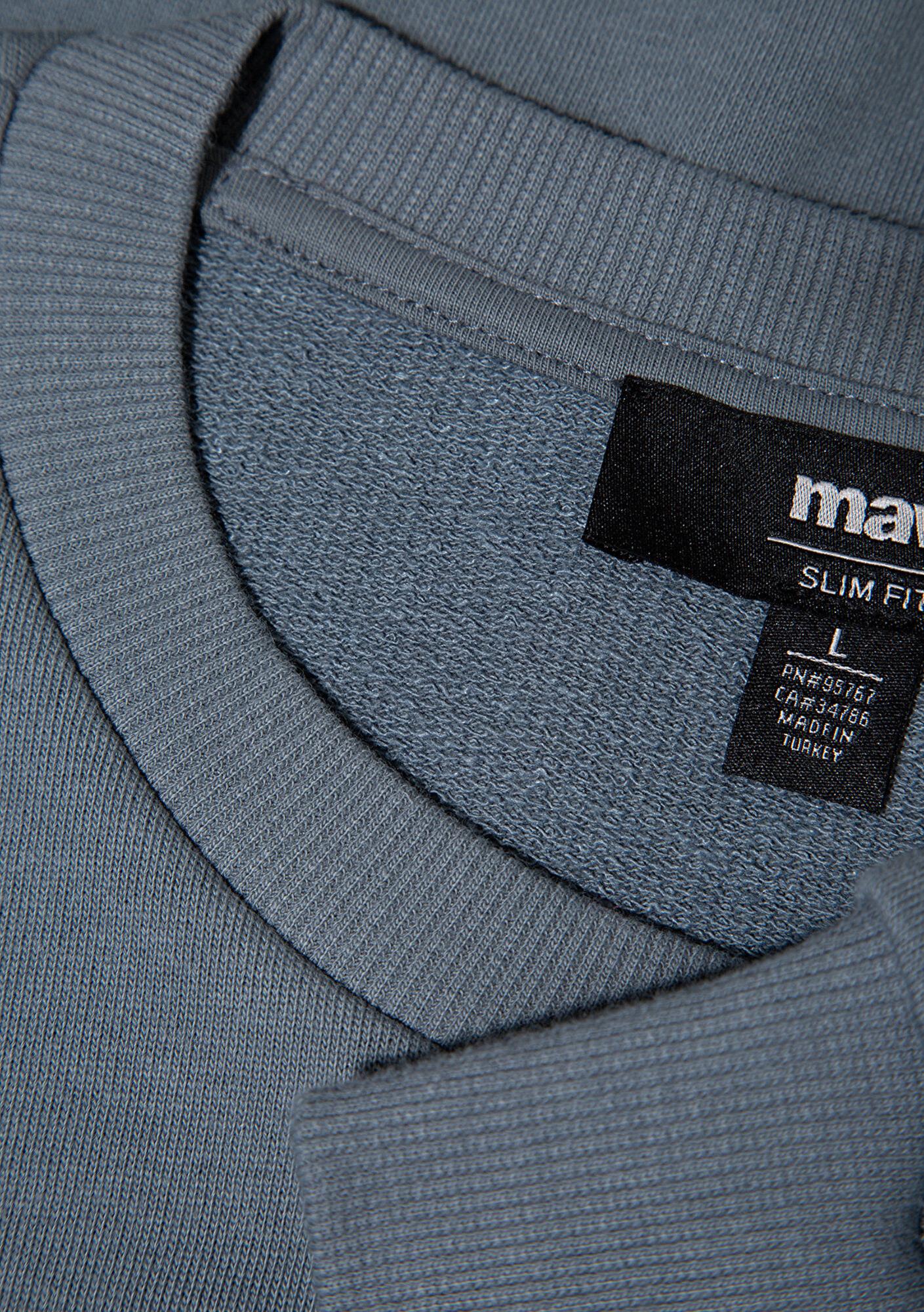 Mavi Bisiklet Yaka Gri Sweatshirt 0S10457-80889