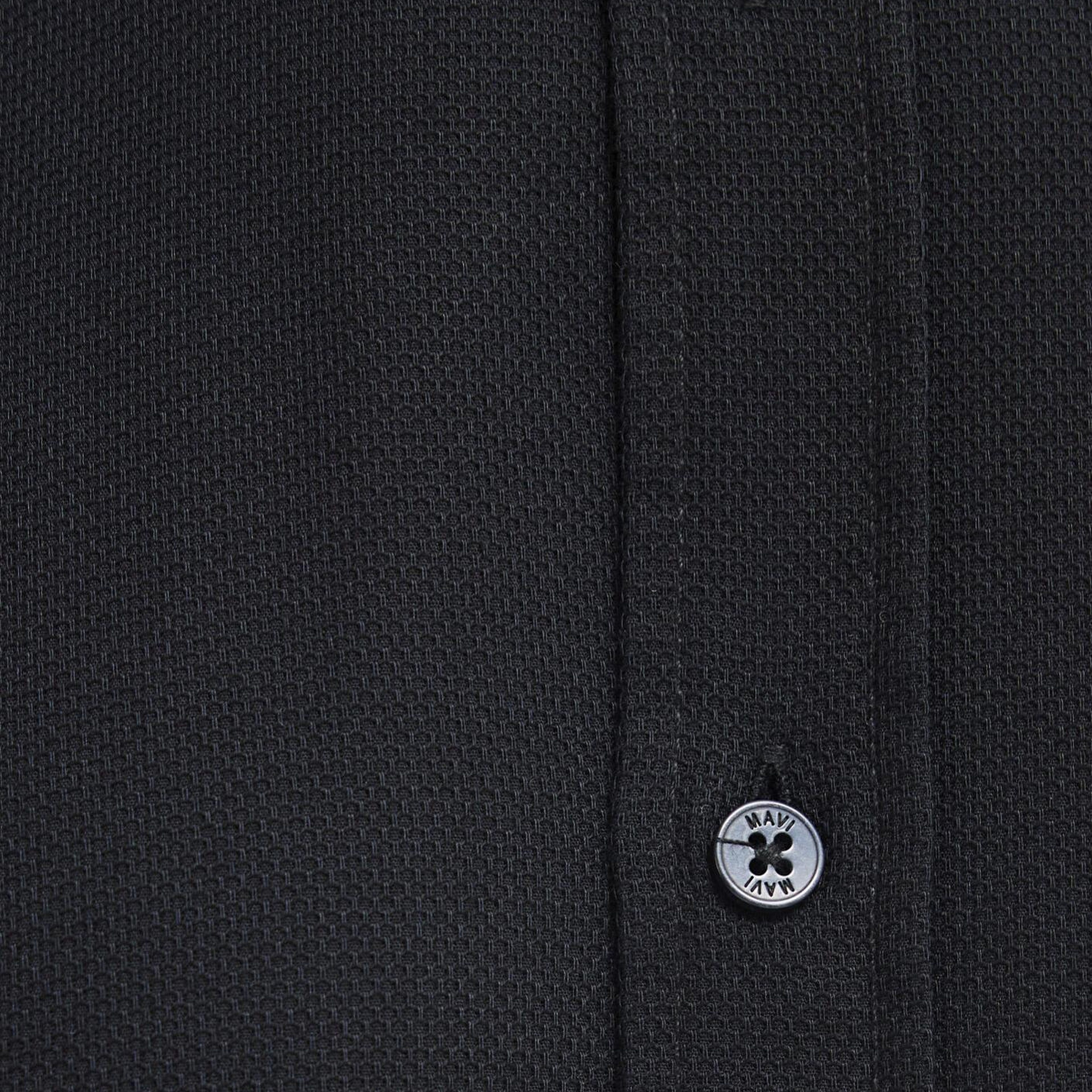 Mavi Siyah Gömlek Slim Fit / Dar Kesim 0211656-900