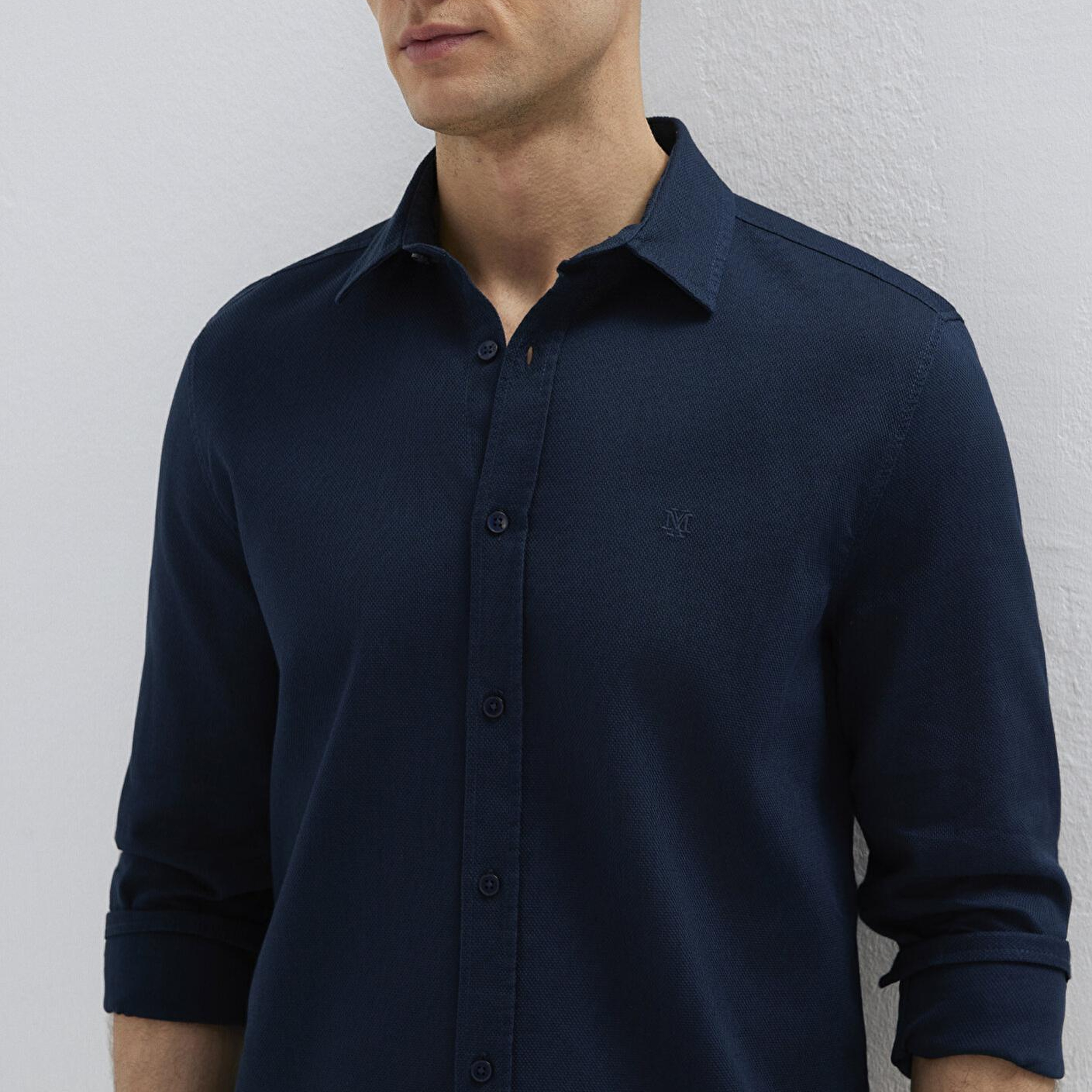 Mavi Lacivert Gömlek Slim Fit / Dar Kesim 0211656-80872
