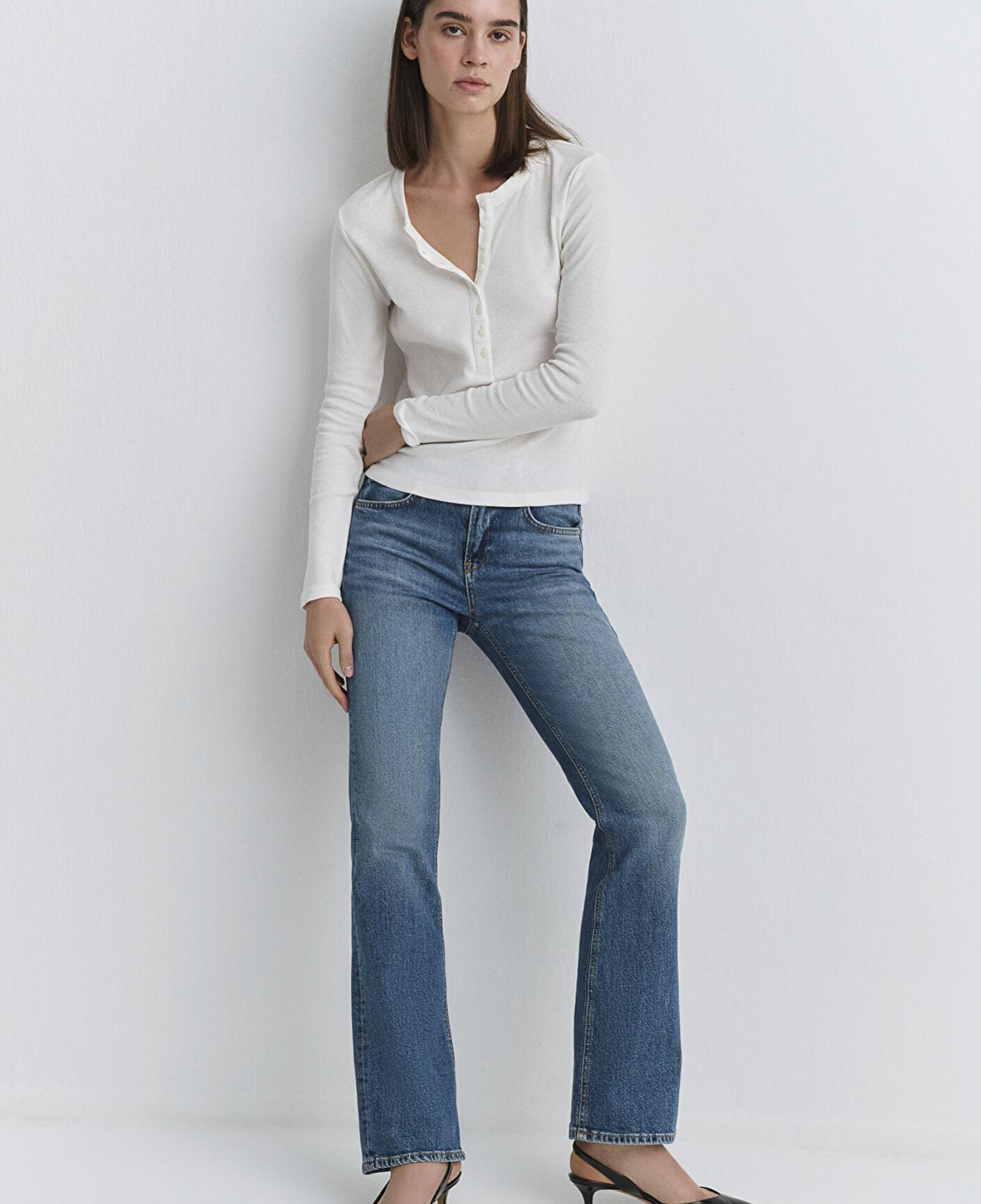 Mavi Alina Iconic Puslu Indigo Mavisi Jean Pantolon 1012577-90538