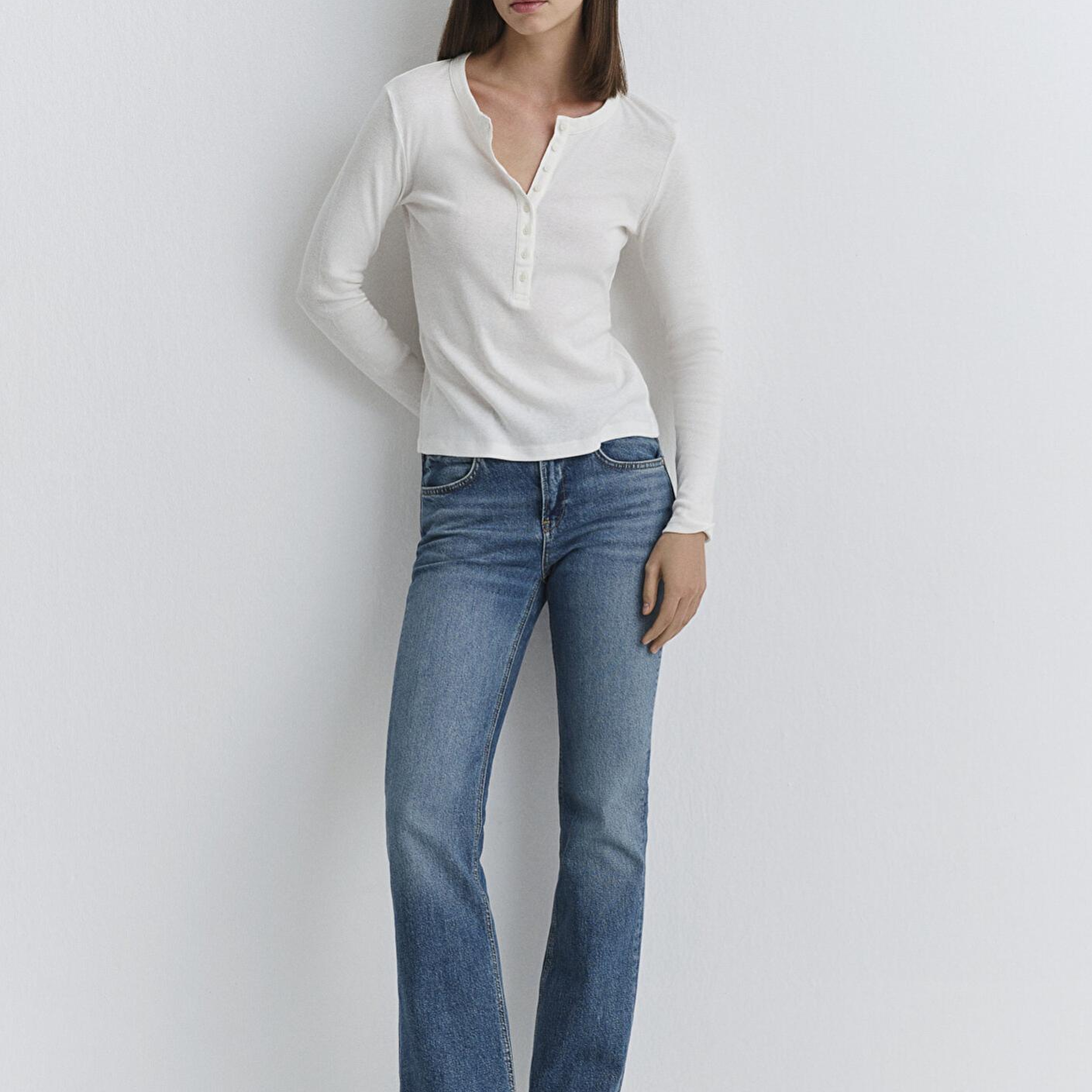 Mavi Alina Iconic Puslu Indigo Mavisi Jean Pantolon 1012577-90538