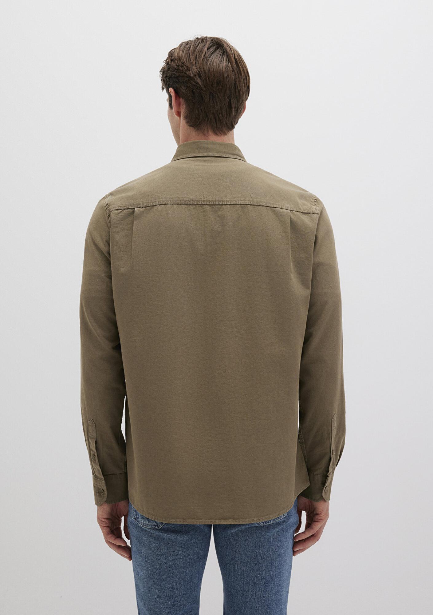 Mavi Haki Cepli Gömlek Regular Fit / Normal Kesim 0211658-71816