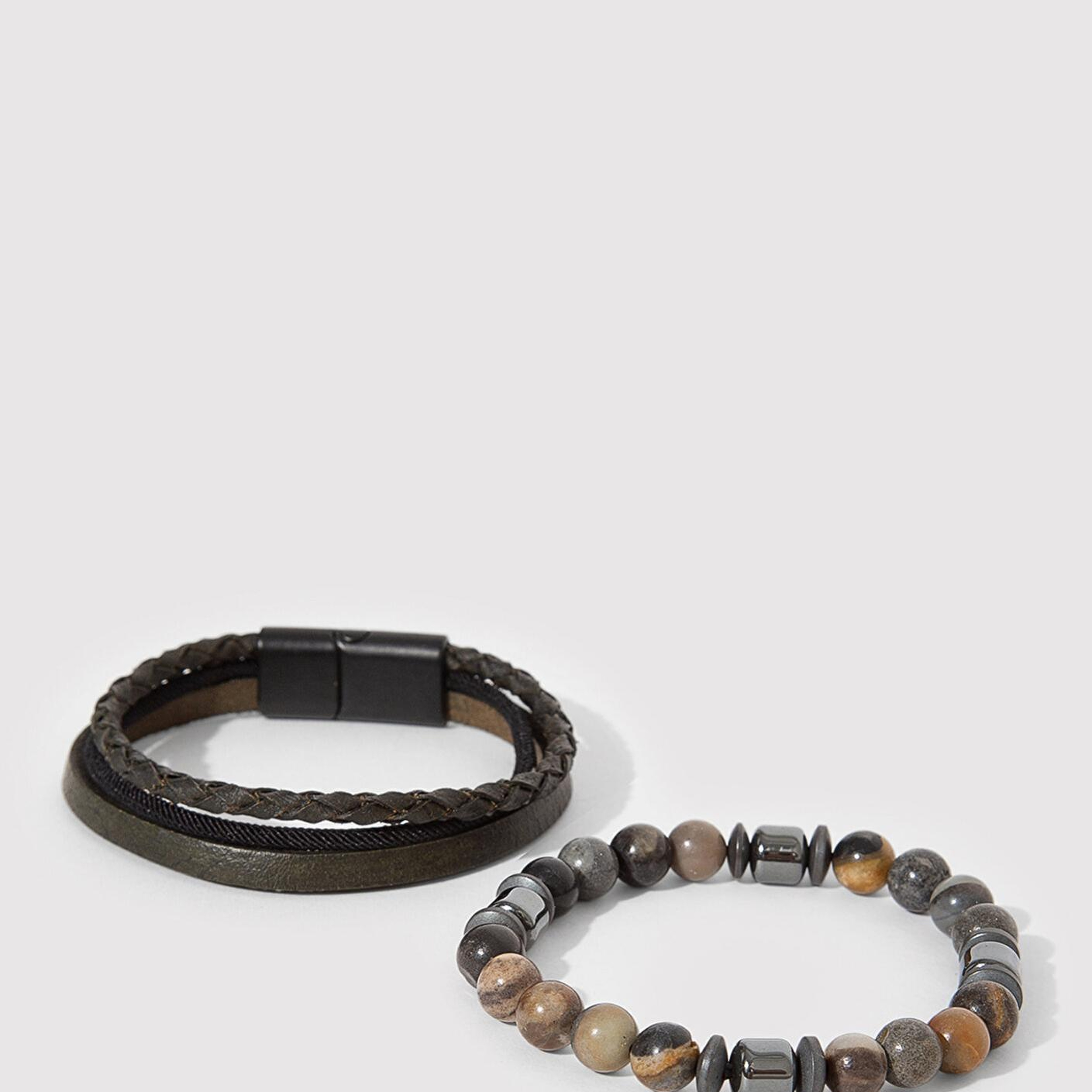 Mavi 2li Kahverengi Bileklik 0912101-71595