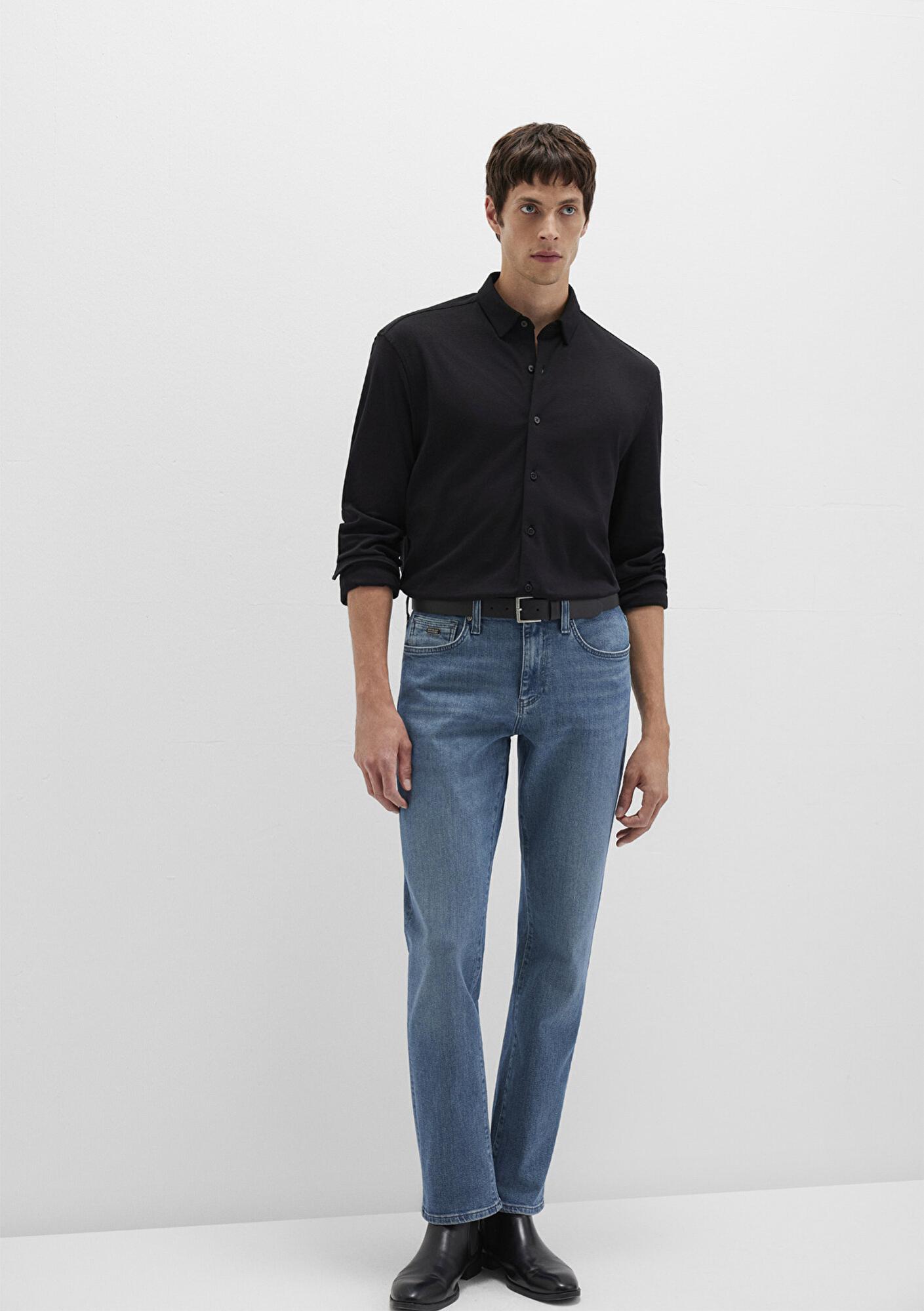 Mavi Mavi Black Siyah Gömlek Slim Fit / Dar Kesim 0211758-900
