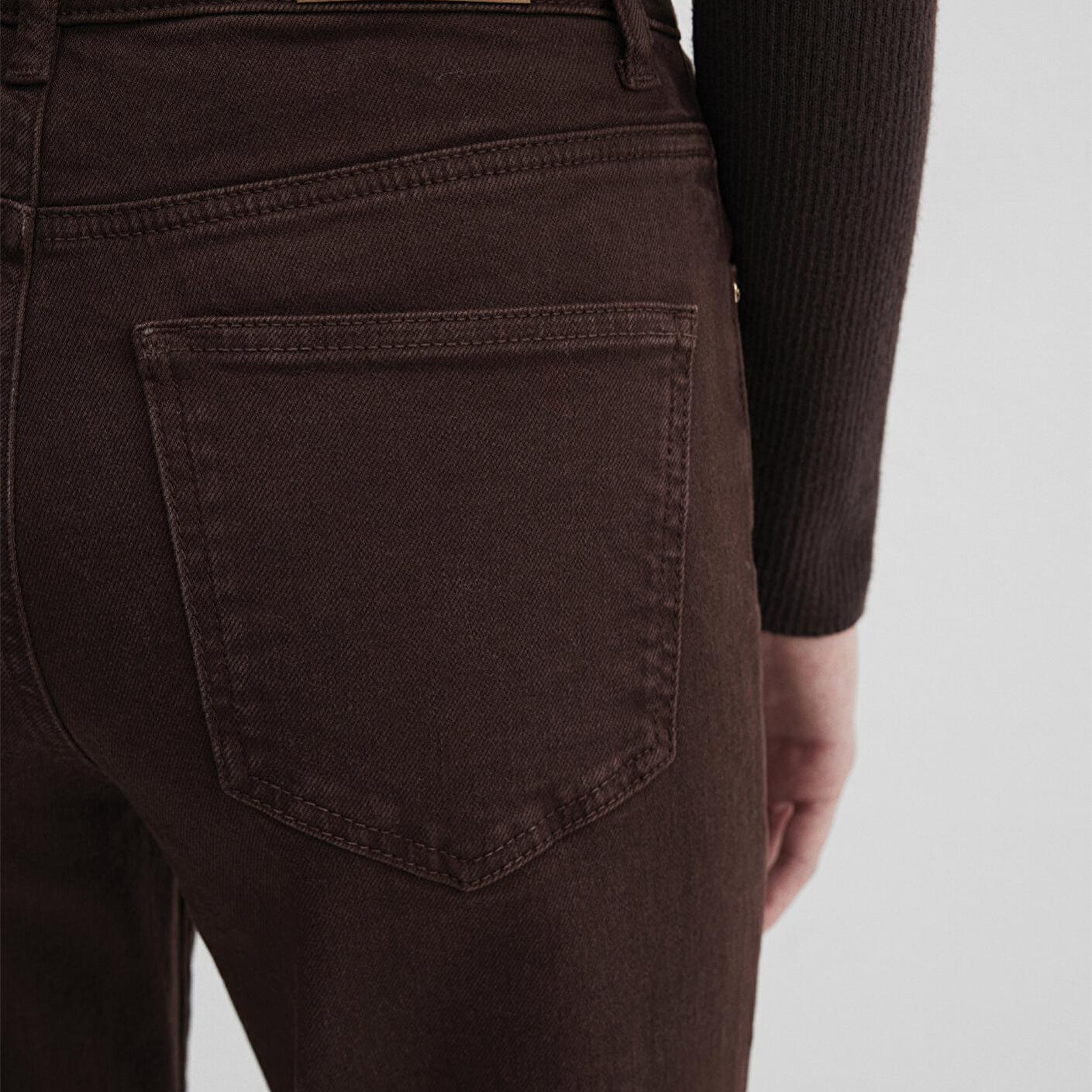 Mavi New York Kahverengi Gabardin Pantolon 101441-91340