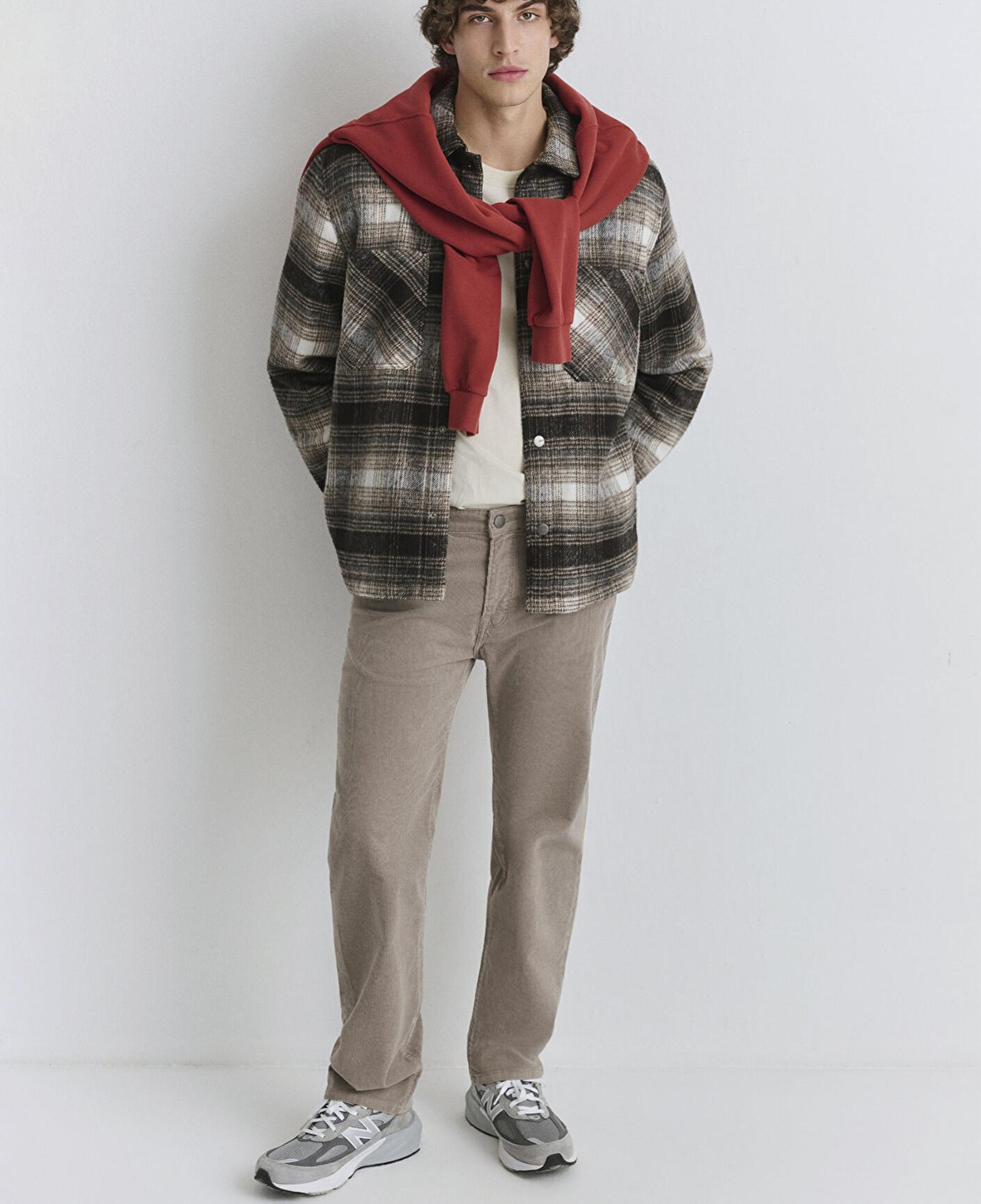 Mavi Lisbon Açık Kahverengi Kadife Pantolon 0010039-85648