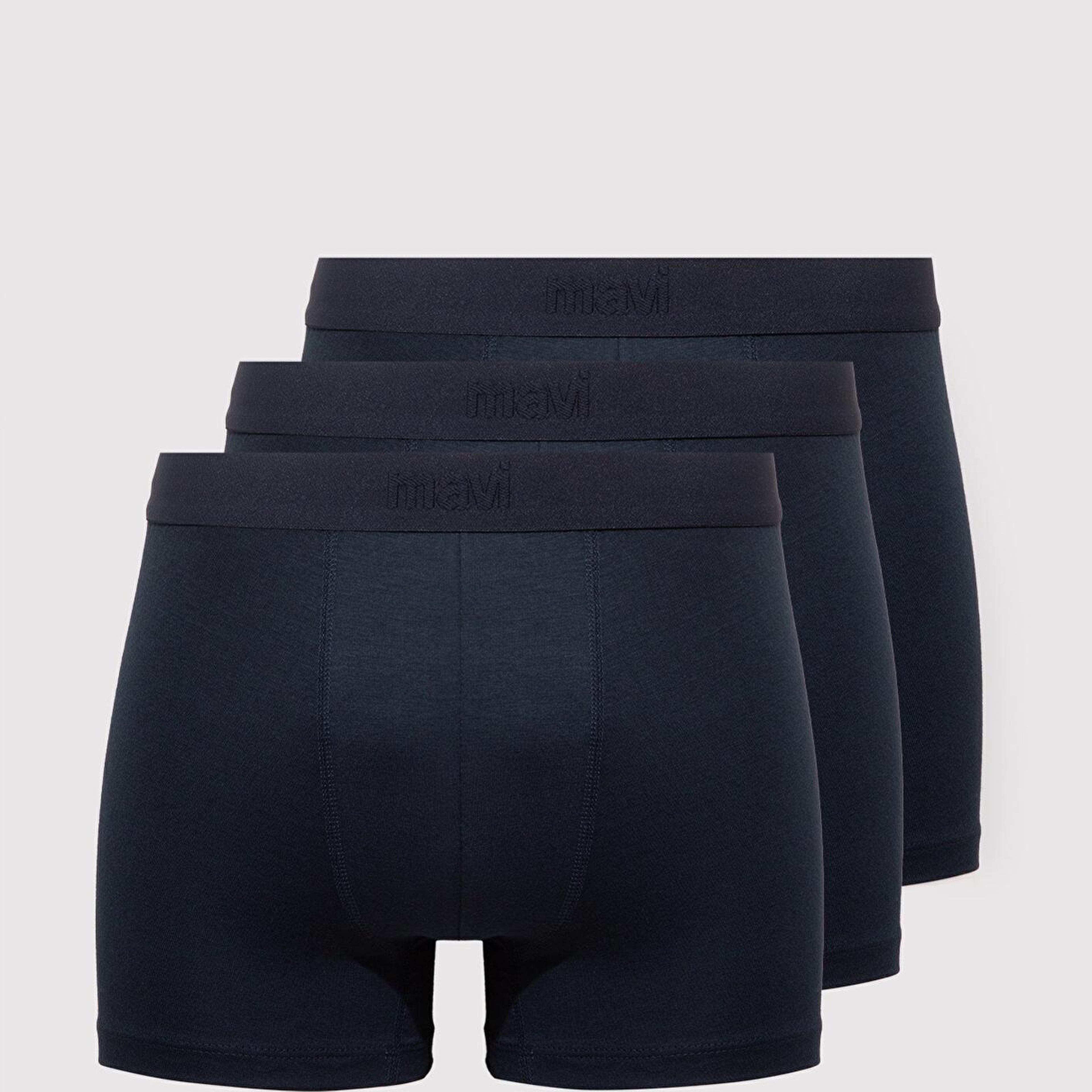 Mavi 3lü Lacivert Basic Boxer 0912088-25723