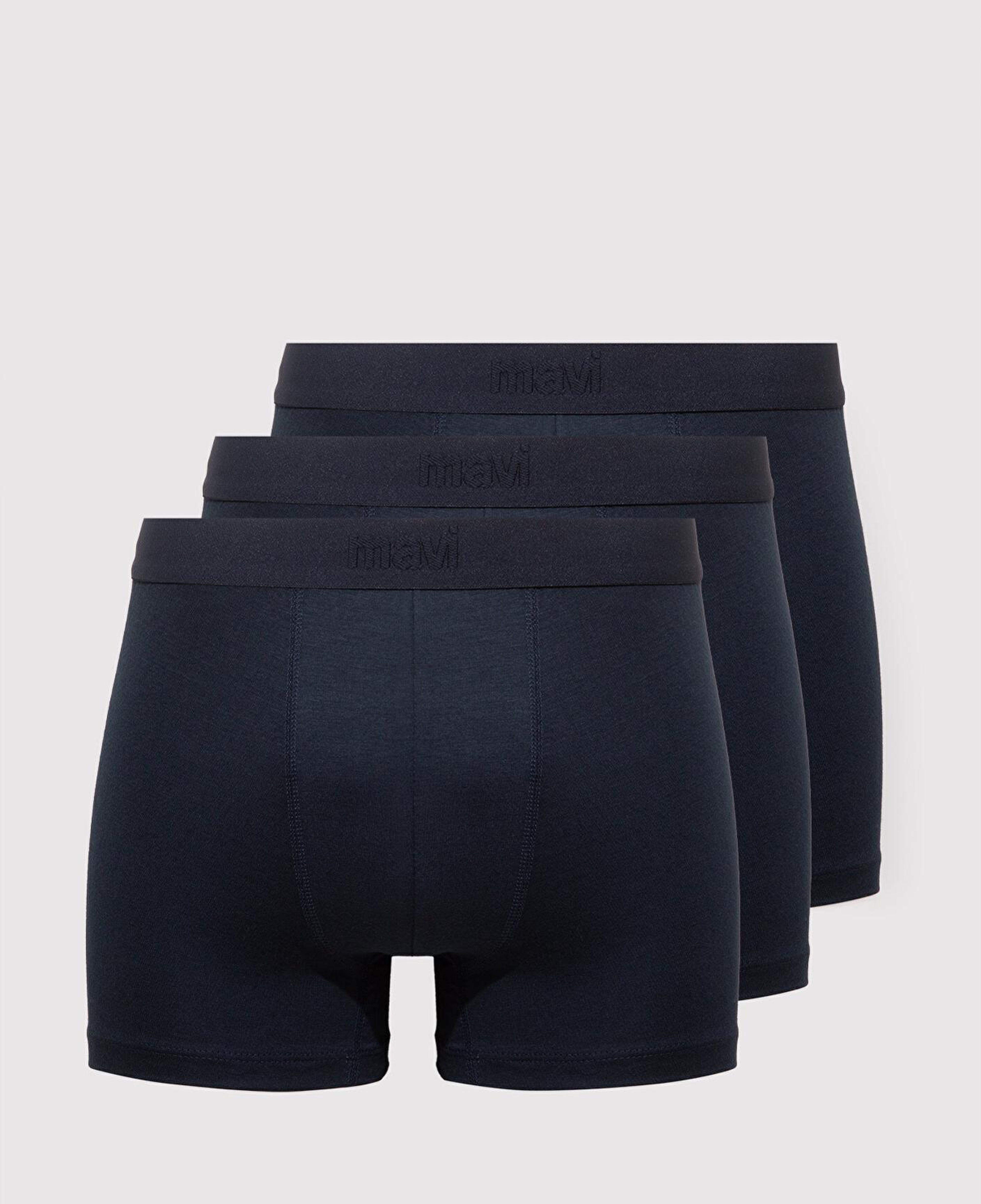 Mavi 3lü Lacivert Basic Boxer 0912088-25723