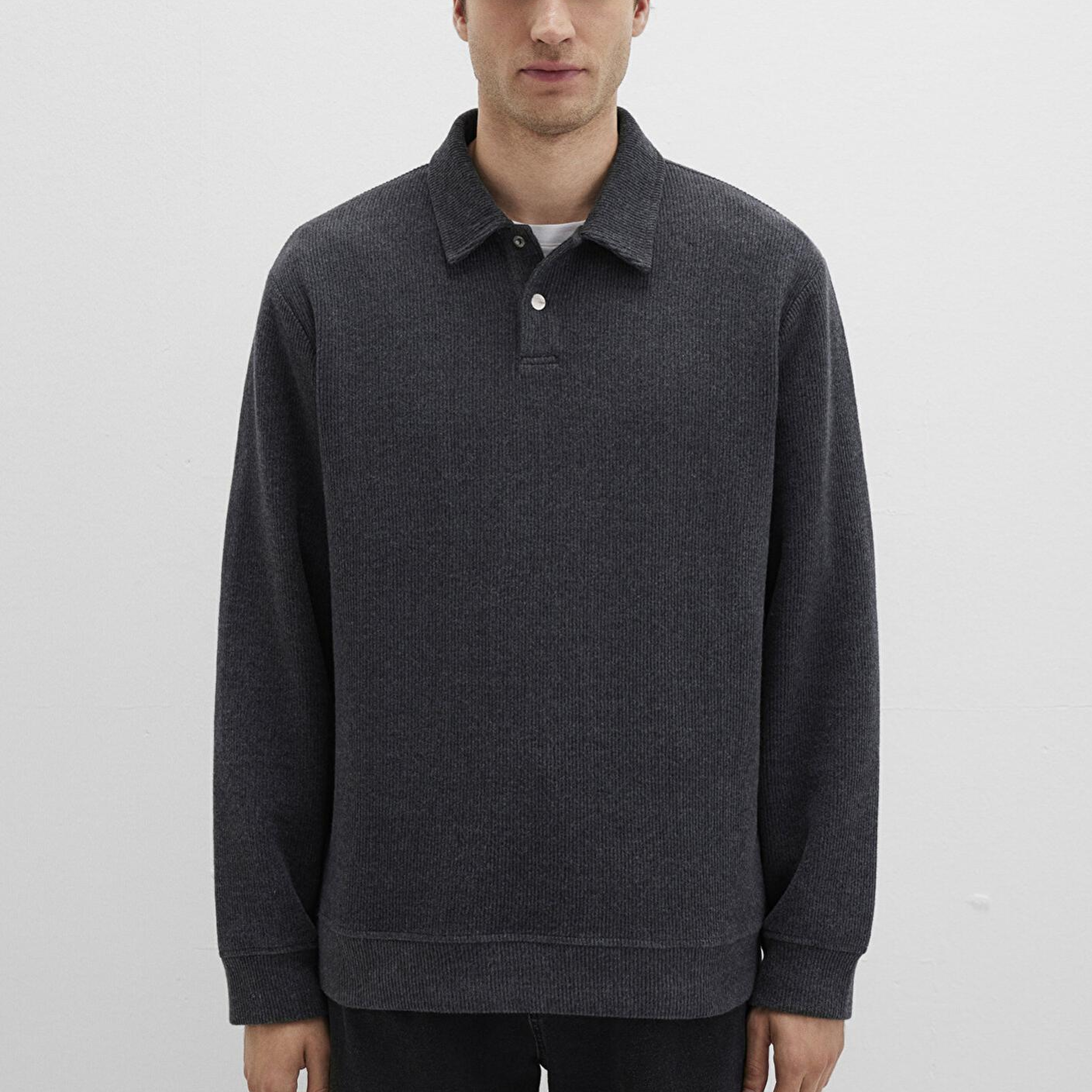 Mavi Antrasit Polo Sweatshirt 0S10476-80023
