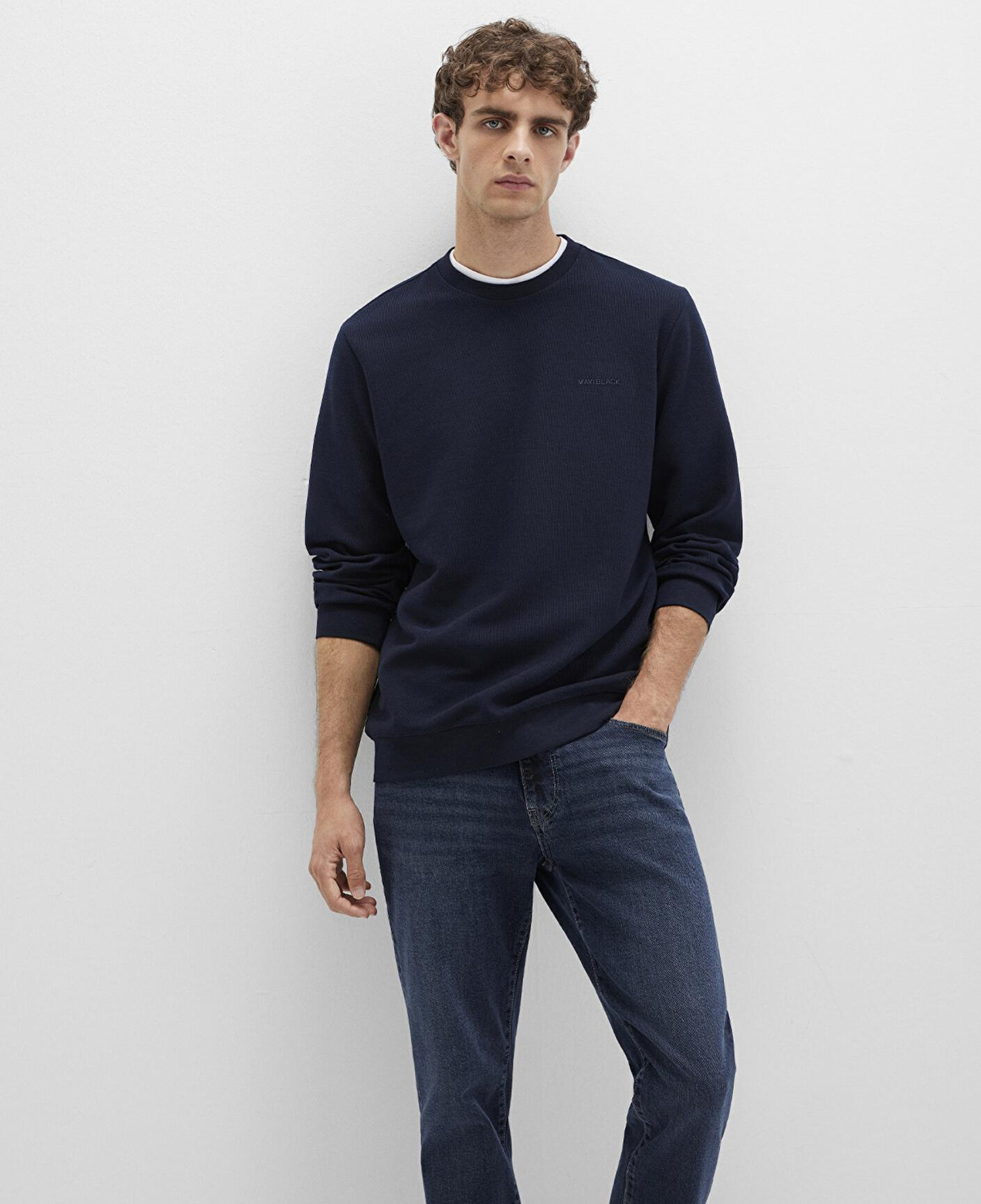 Mavi Mavi Black Lacivert Sweatshirt 0S10480-80872