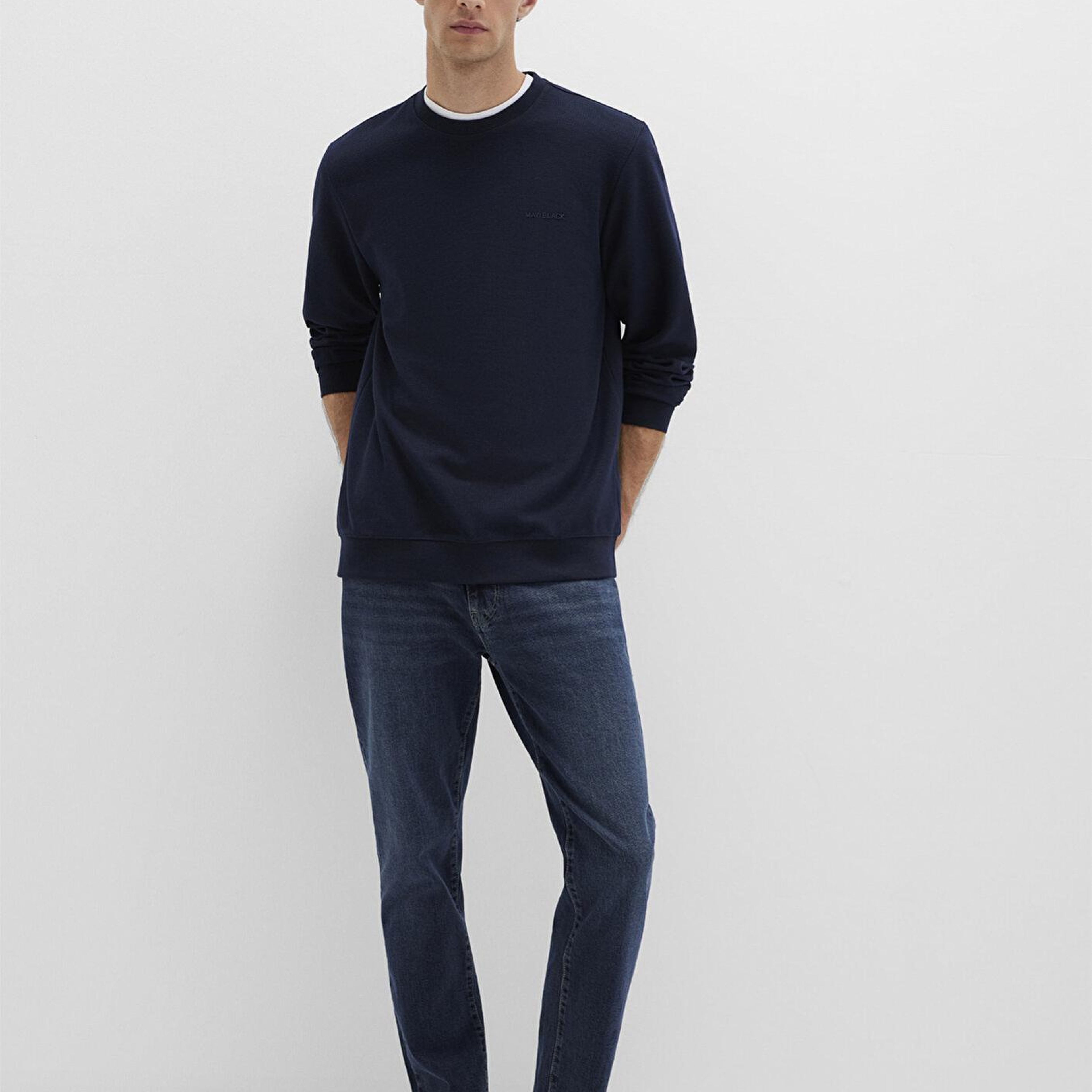 Mavi Mavi Black Lacivert Sweatshirt 0S10480-80872