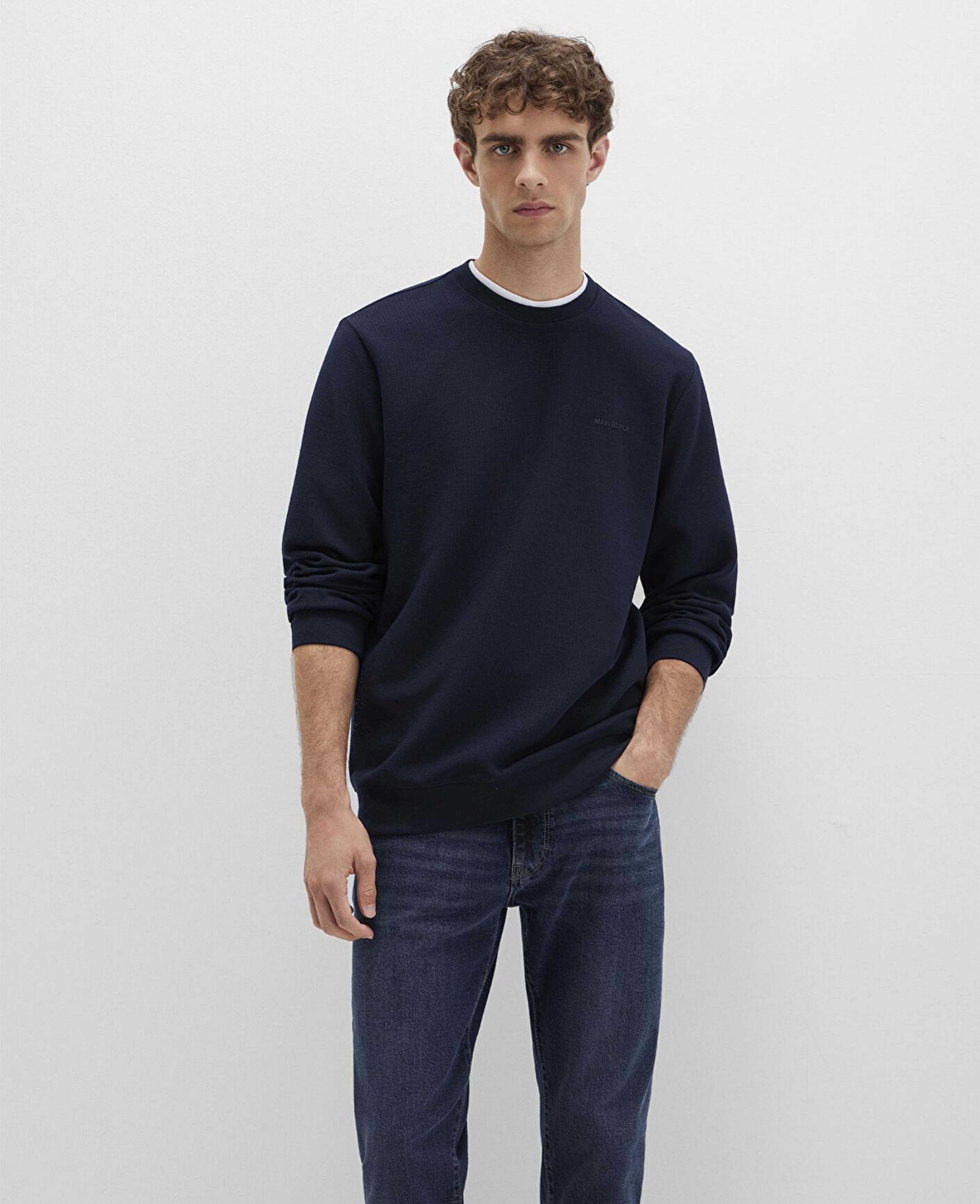 Mavi Mavi Black Lacivert Sweatshirt 0S10480-80872